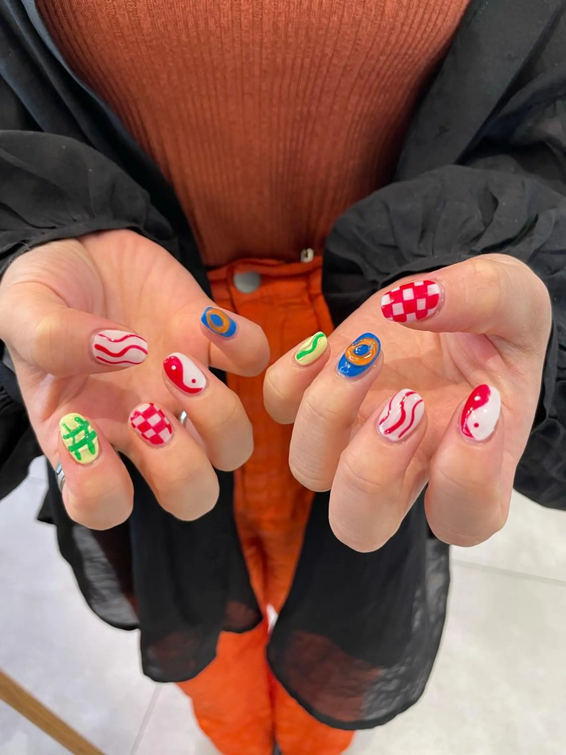 ネイル ハンドネイル hair&nail ☯️アイリ☯️のネイルデザイン