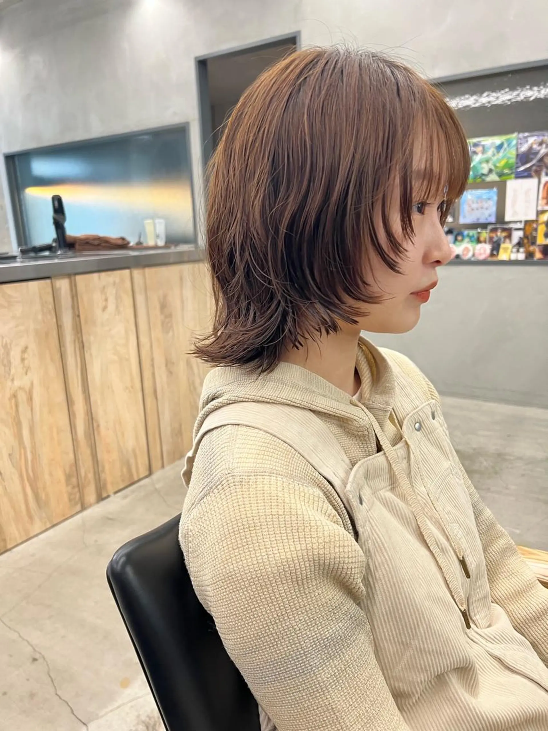 ショート パーマ ウルフカット sakoda shunkiのヘアスタイル