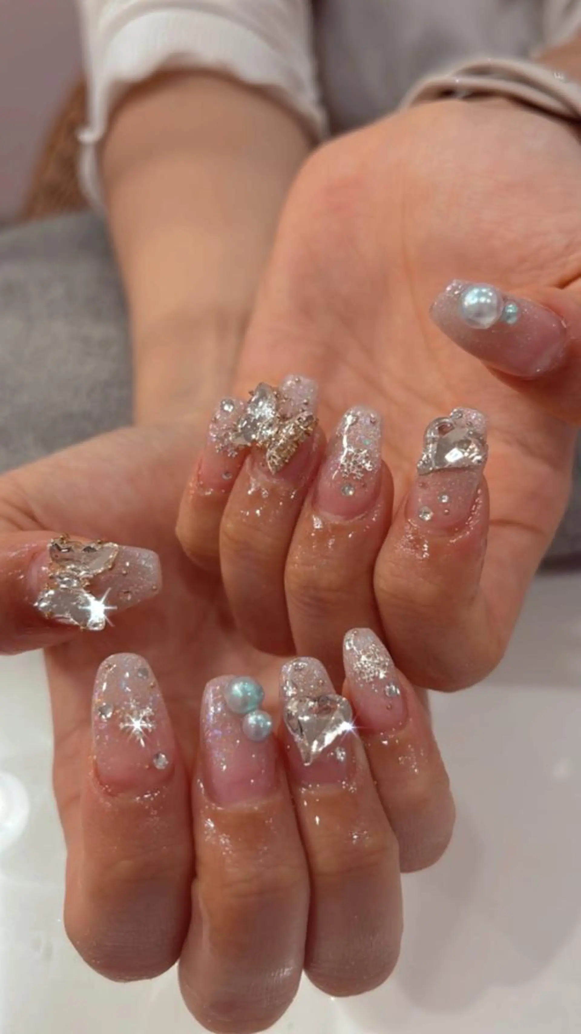 ネイル 冬ネイル wooone所属・鶴橋wooone nail.rieのネイルデザイン