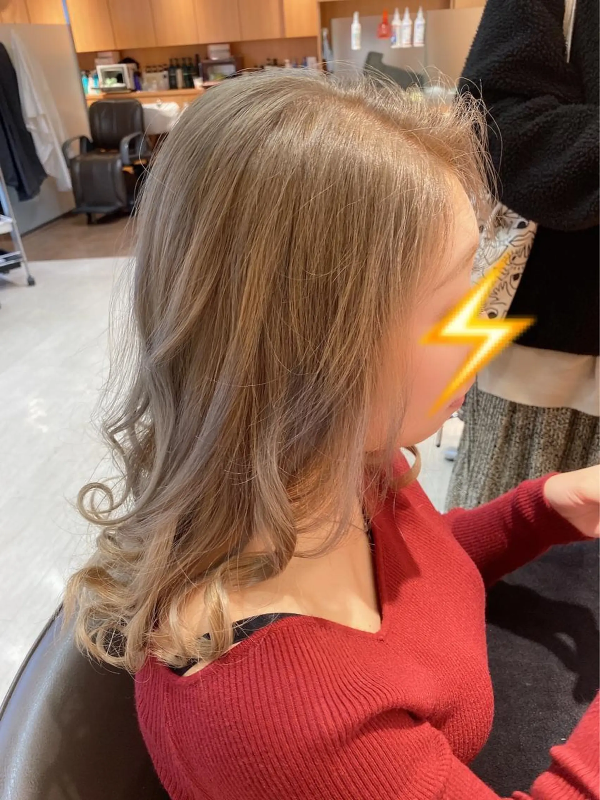 ロング カラー 🟢NEGi🟣 🫧髪質改善のヘアスタイル