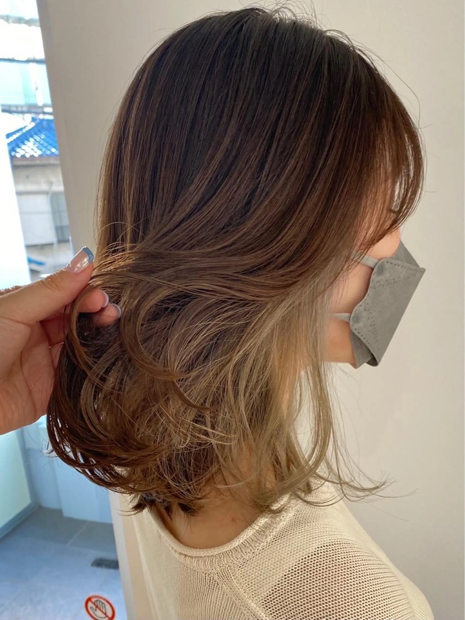 ミディアム カラー インナーカラー ヘアカラー トリートメント 🍀ブリーチ/艶カラ ー🍀 コイケのヘアスタイル