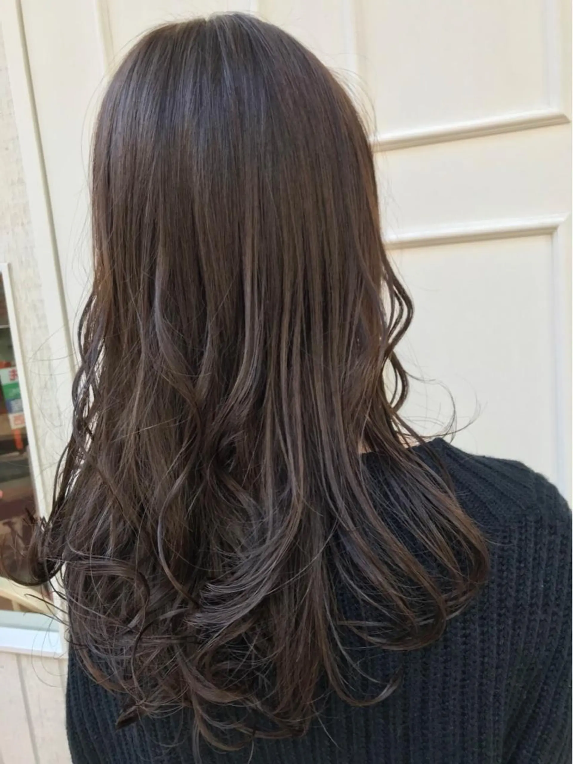 セミロング カラー ベージュカラー ブラウンカラー 🫟Blanco🫟 Color&Careのヘアスタイル