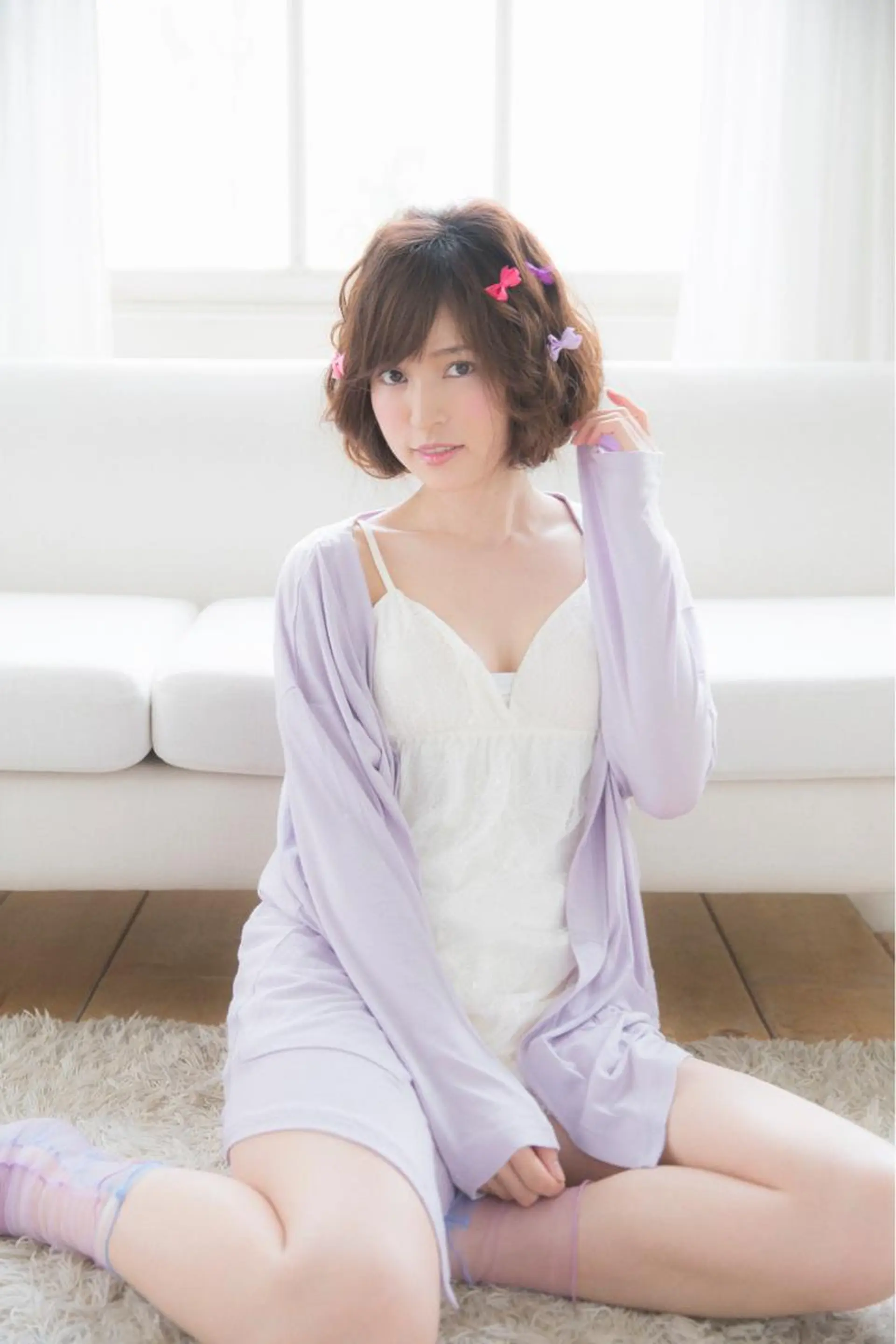 セミロング カット ヘアカラー トリートメント 所渉/韓国レイヤー /ウルフカットのヘアスタイル