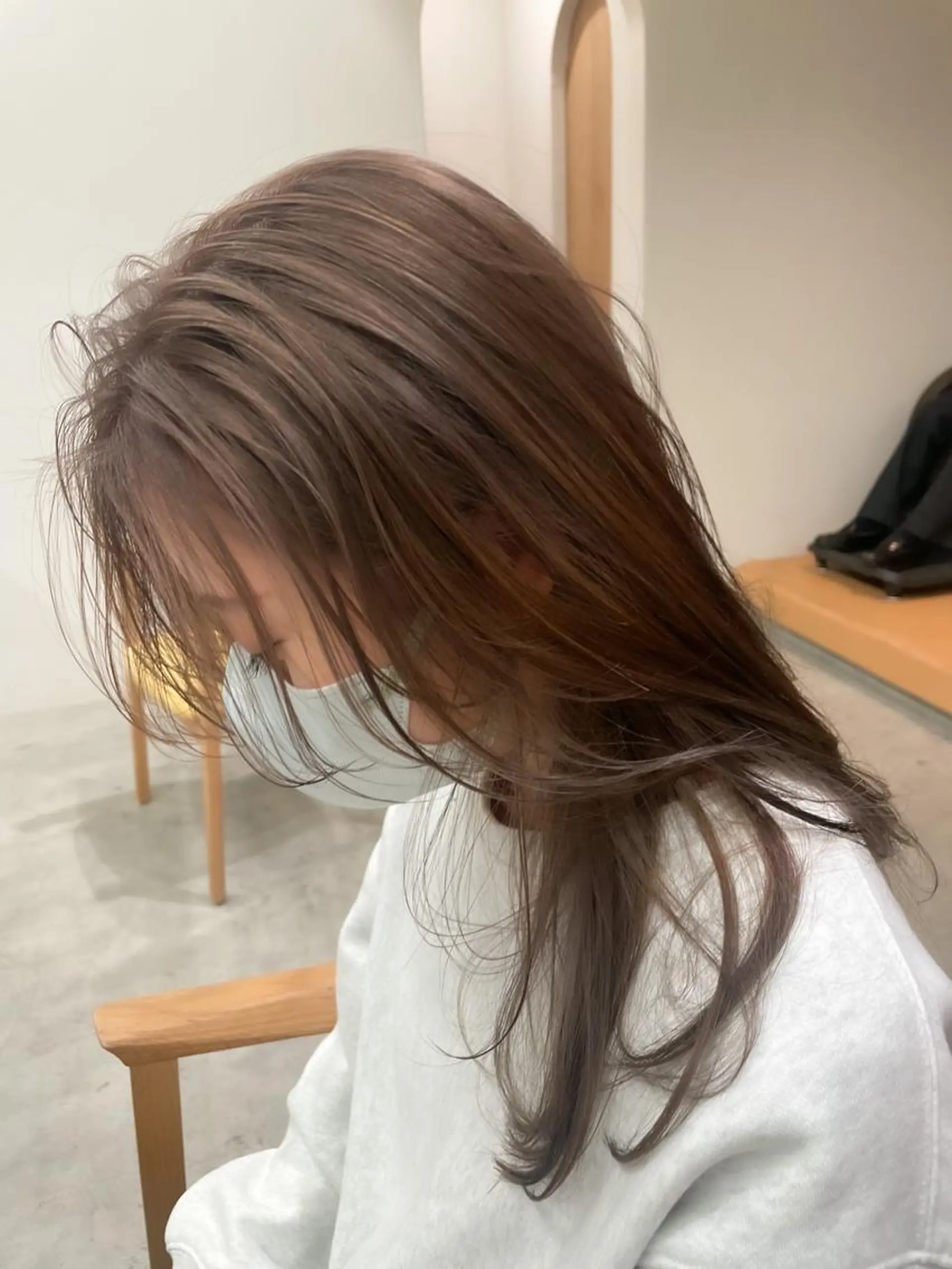 ミディアム カラー ヘアアレンジ ミニボブ/ブリーチ 🌈MISATOのヘアスタイル