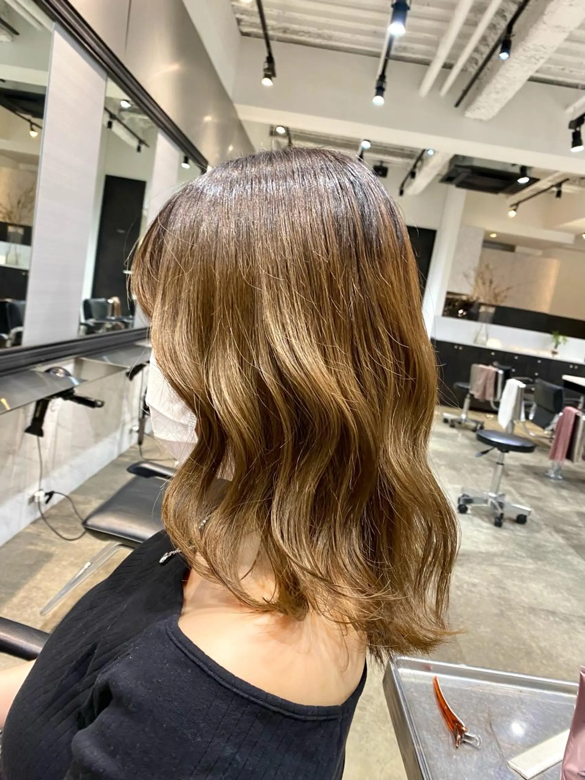 ミディアム 増子 祐太朗のヘアスタイル