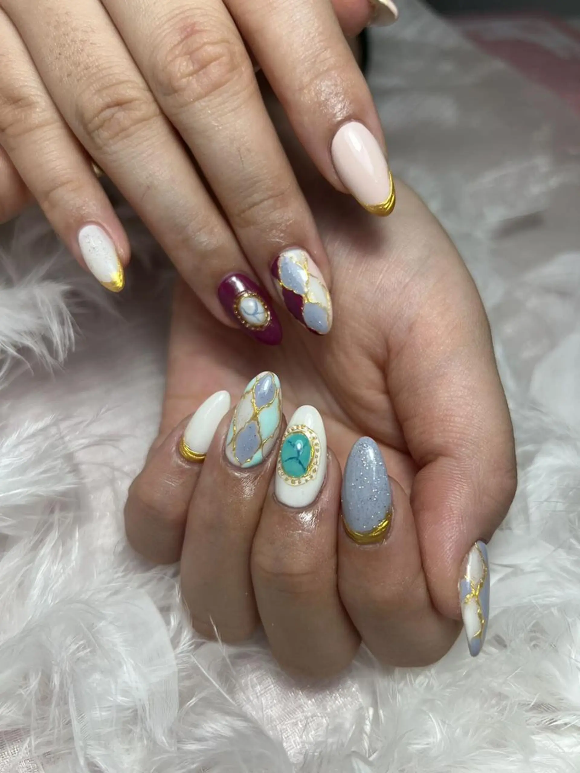 ネイル DEMAIN- 🌹のネイルデザイン