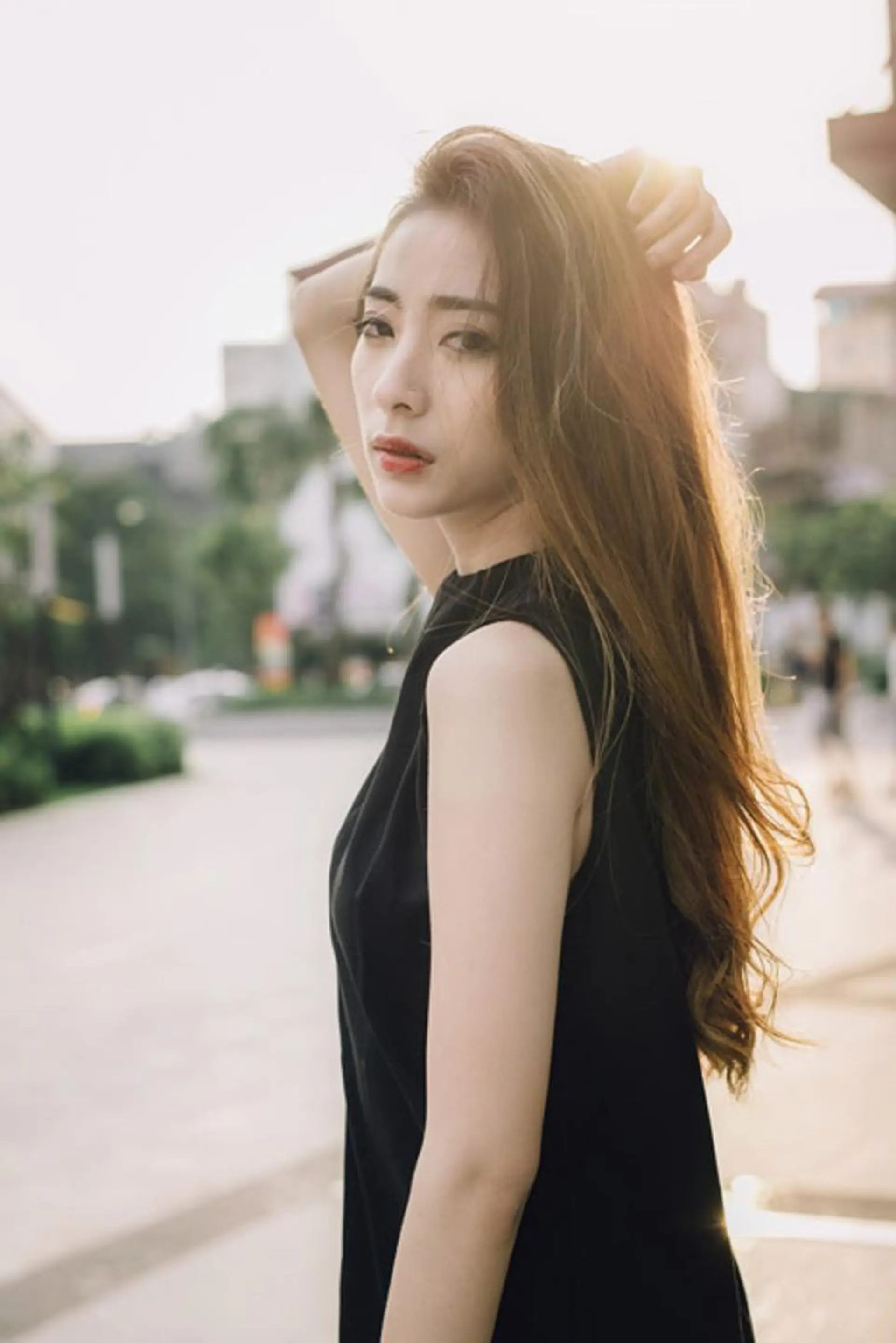 ロング 堀田 英樹のヘアスタイル