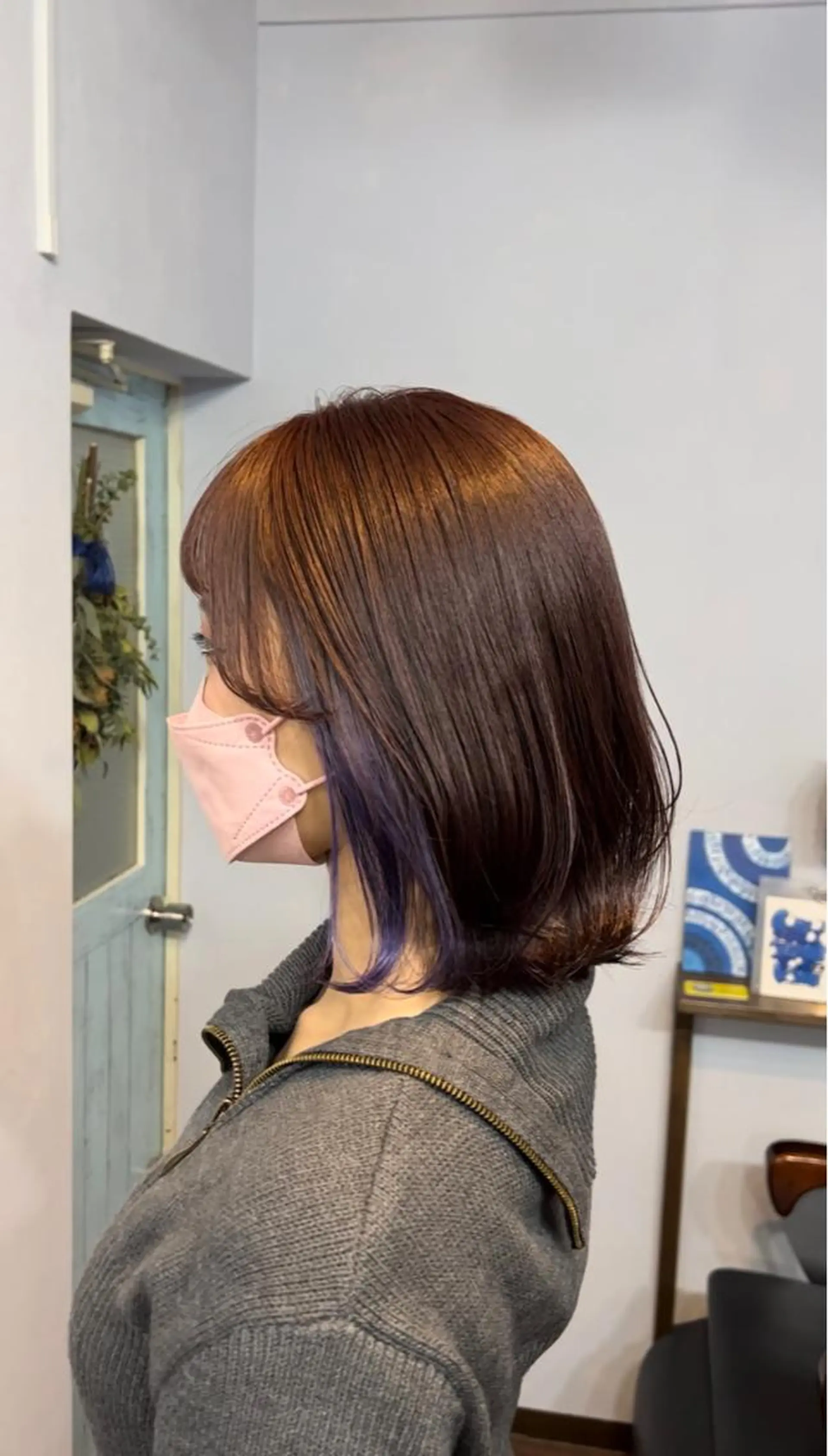 カラー イヤリングカラー インナーカラー カット ヘアカラー トリートメント 🌈美髪✂︎艶色🎨 頭皮改善🍀TAKUのヘアスタイル