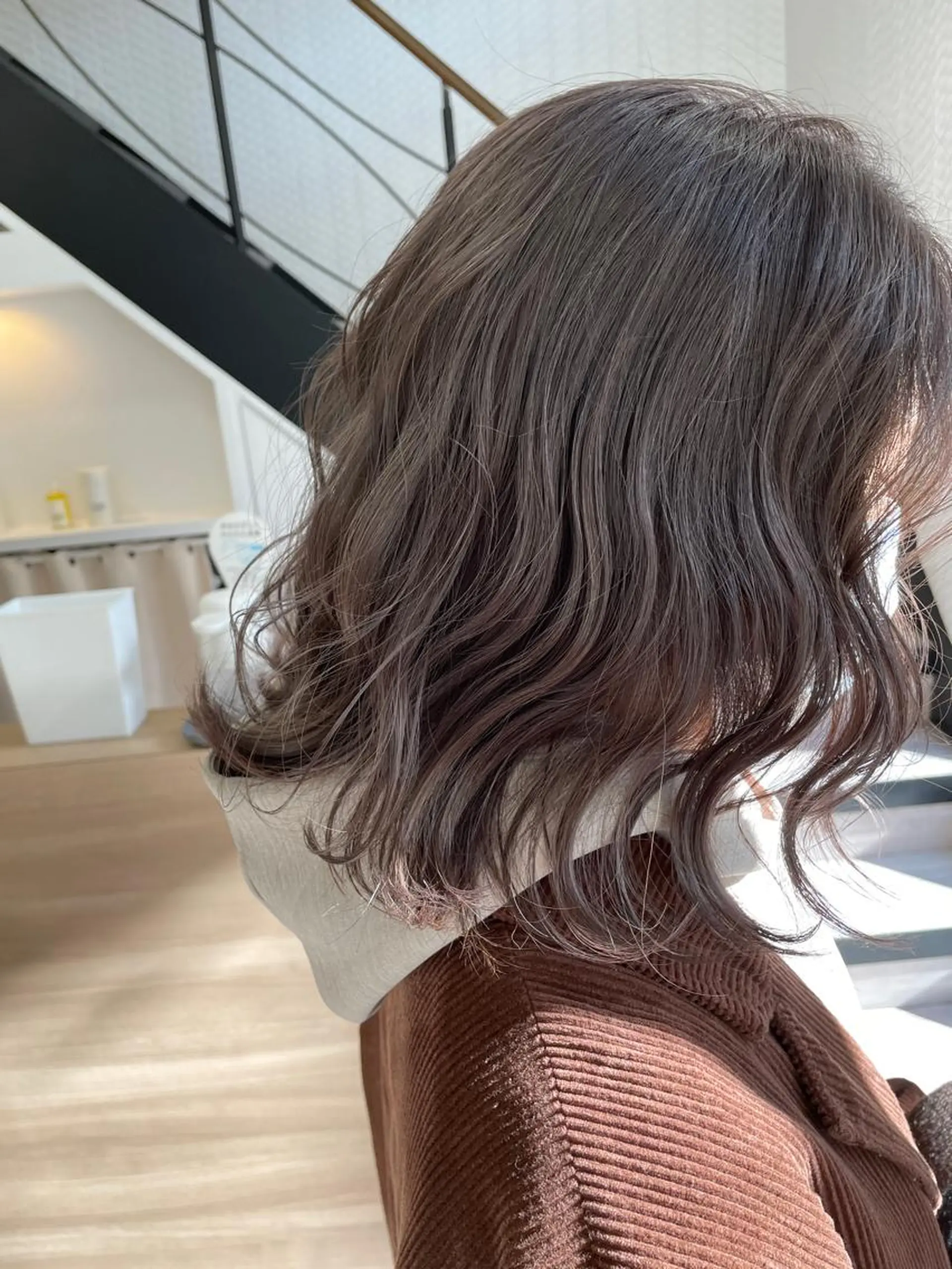 ミディアム 寺石 駿汰のヘアスタイル