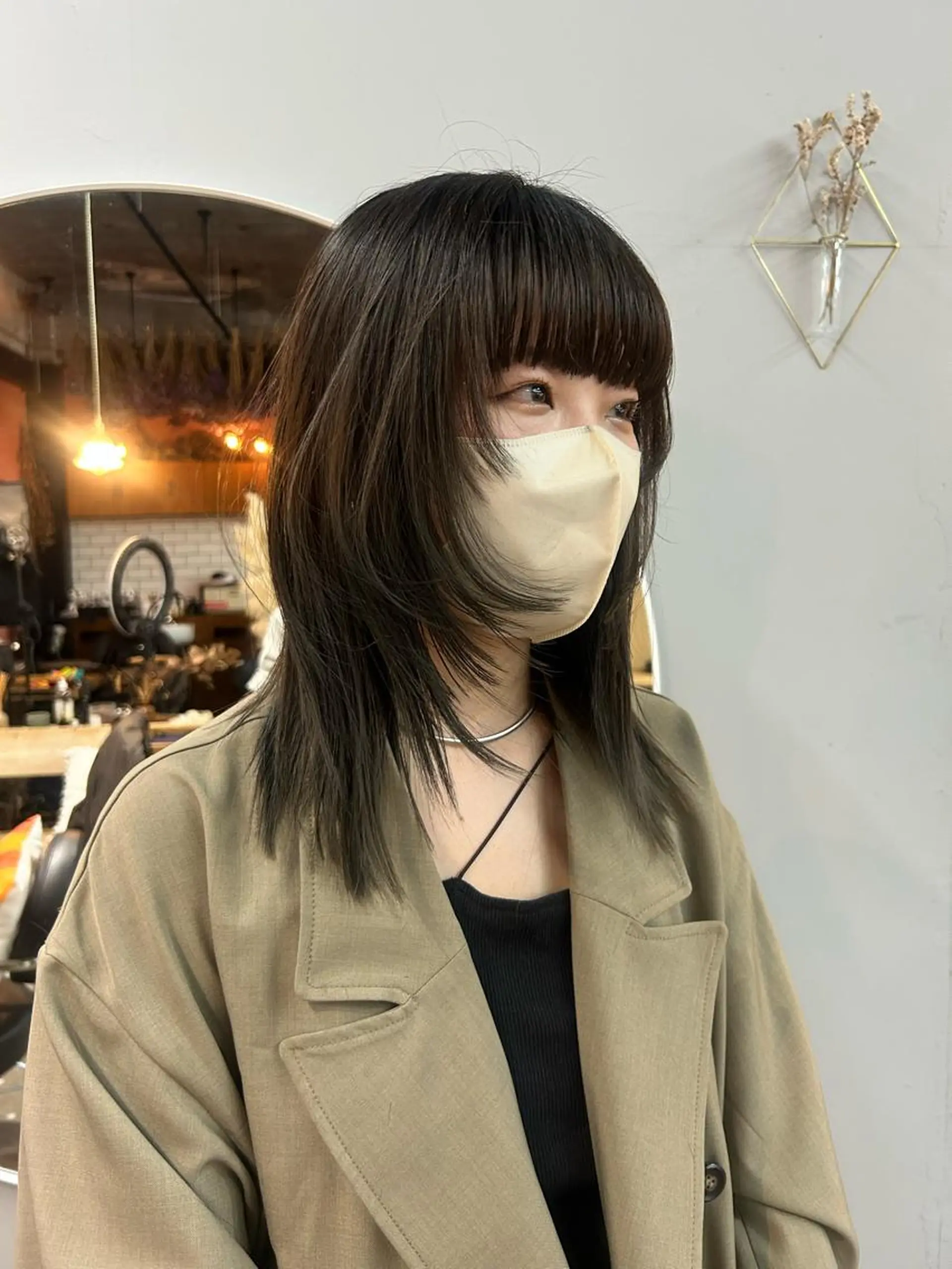 ミディアム 問屋町chapter 日笠快生のヘアスタイル