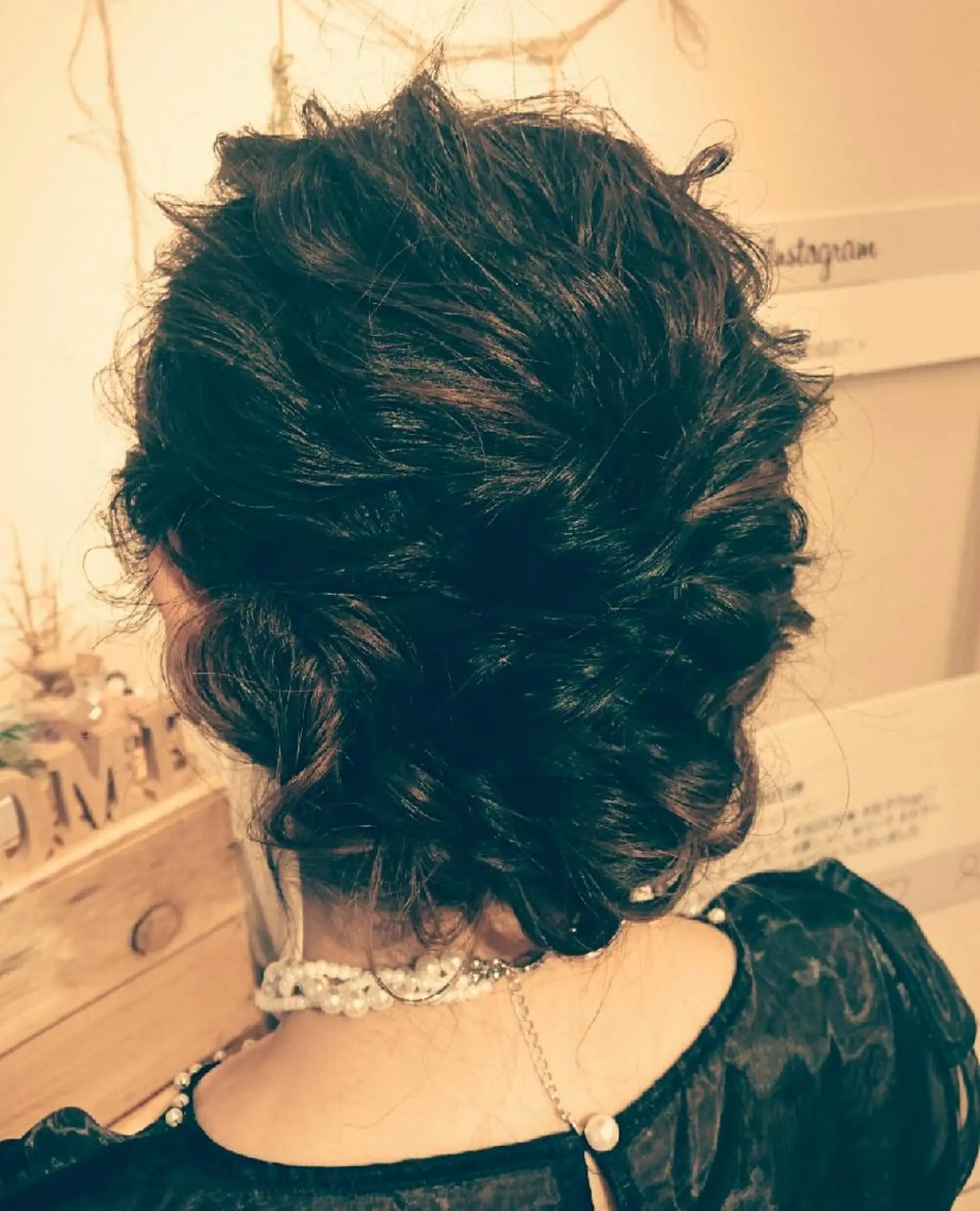 ヘアアレンジ ロング 結婚式・ブライダル ヘアセット/髪質改善 /カラー/TADOのヘアスタイル