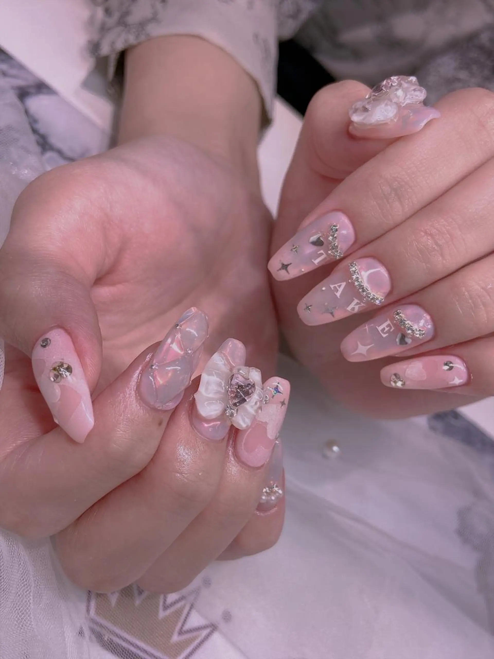 ネイル 長さだし専門店 M2　rikaのネイルデザイン