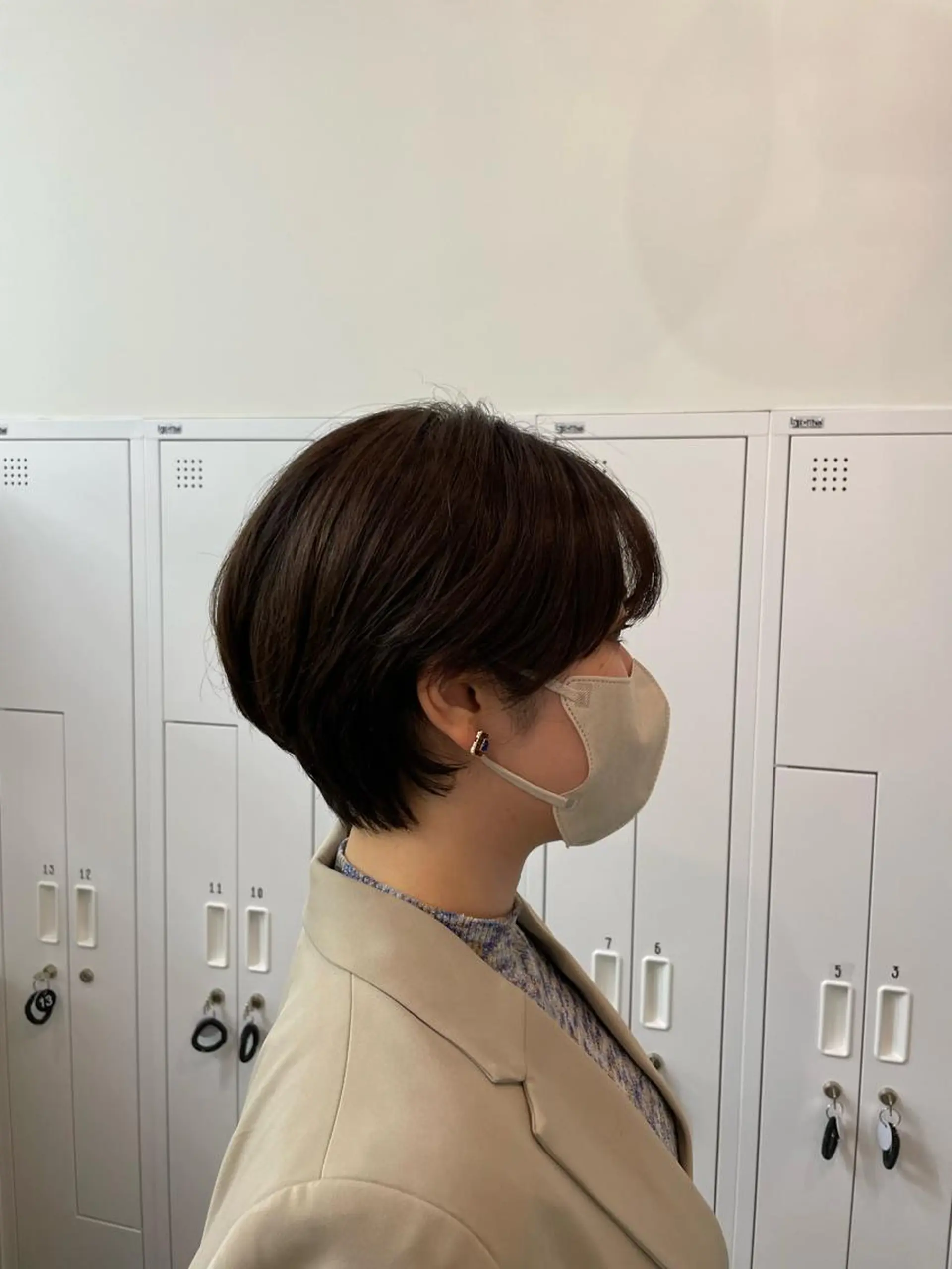 ショート ハンサムショート ショートヘア 立野 莉央のヘアスタイル