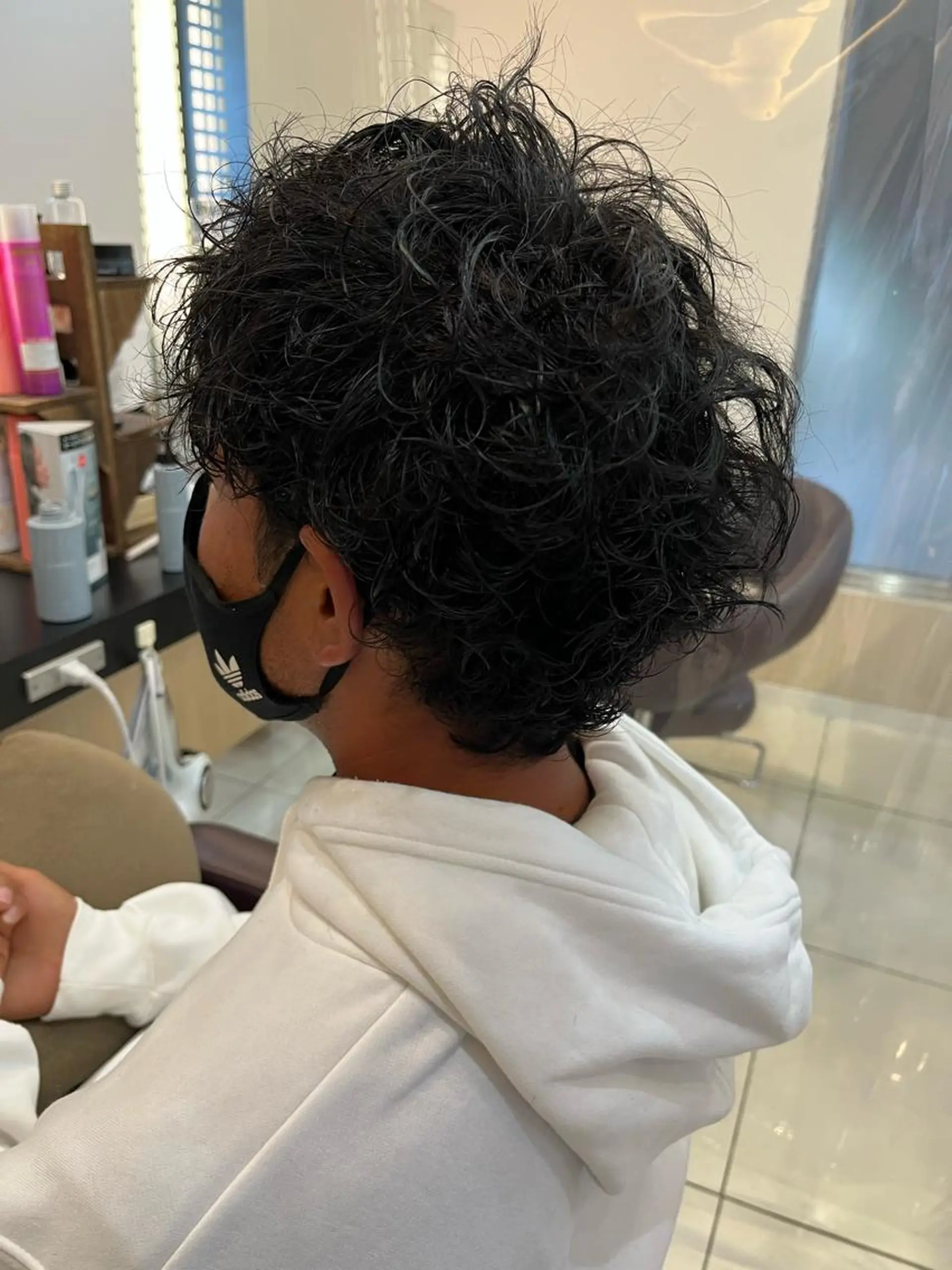 ショート パーマ メンズ カット パーマ トリートメント トータルビューティー K:R鶴川のヘアスタイル