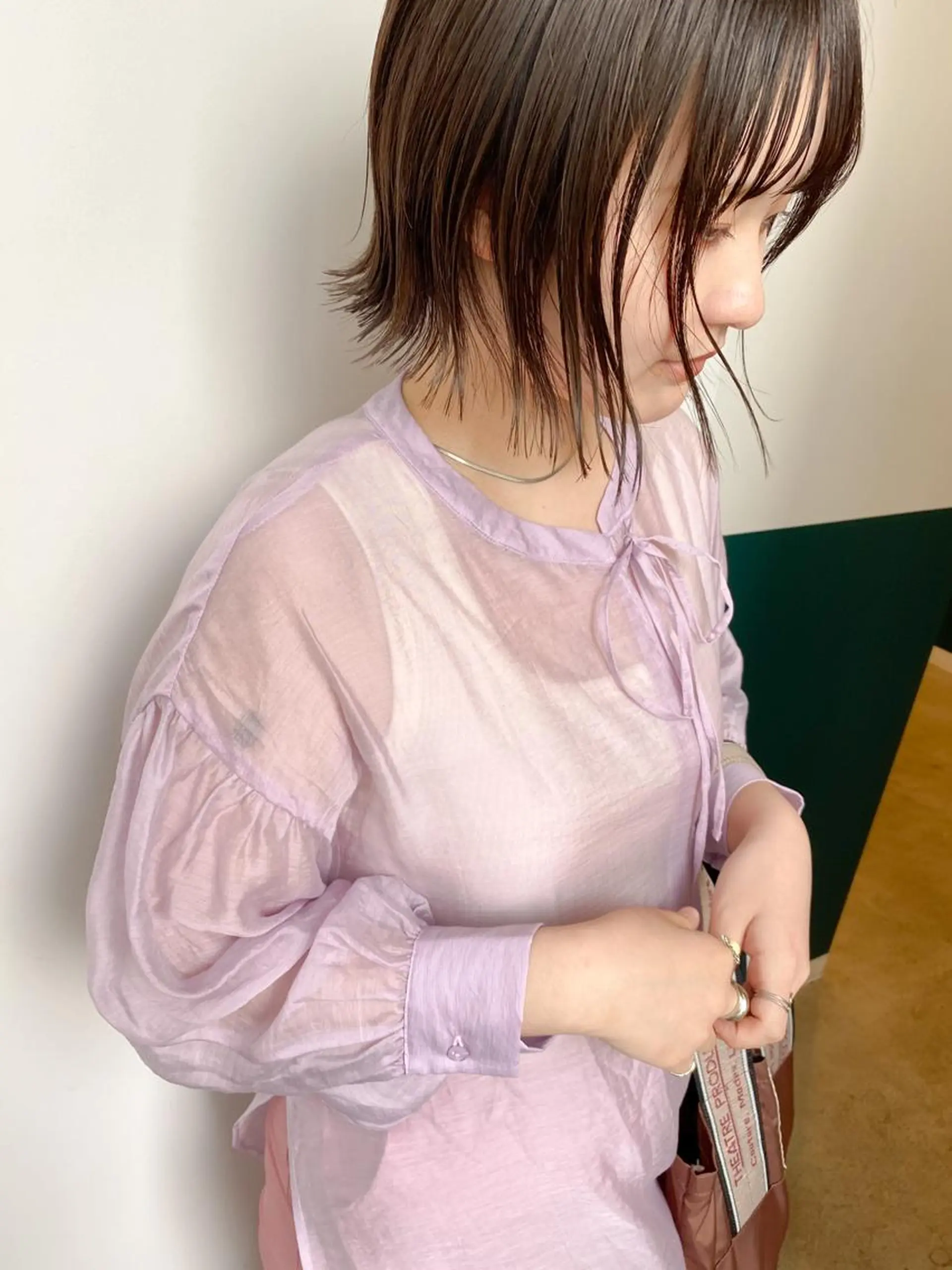 ショート 切りっぱなしボブ ボブ ショートヘア fit stand所属・fit stand /HIIRAGIのヘアスタイル