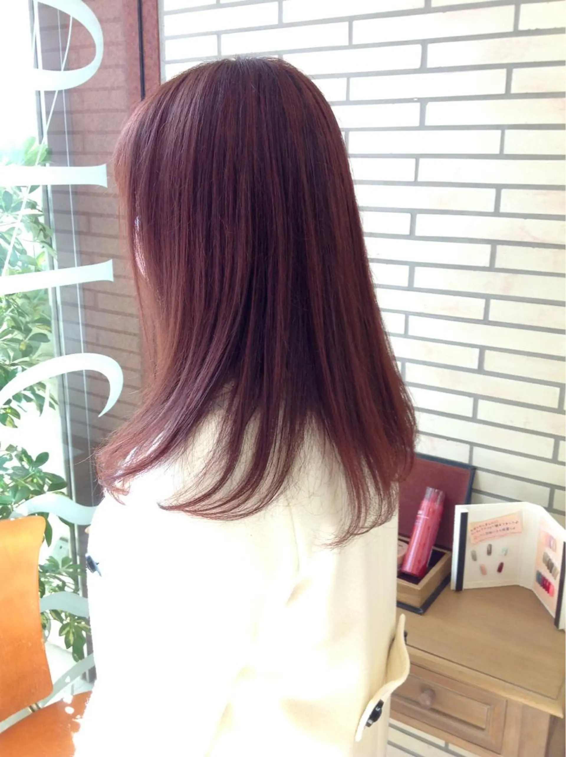 ロング カラー ベージュカラー ピンクカラー ピンクベージュ salon de calme  joliesse所属・高橋 聖羅のヘアスタイル