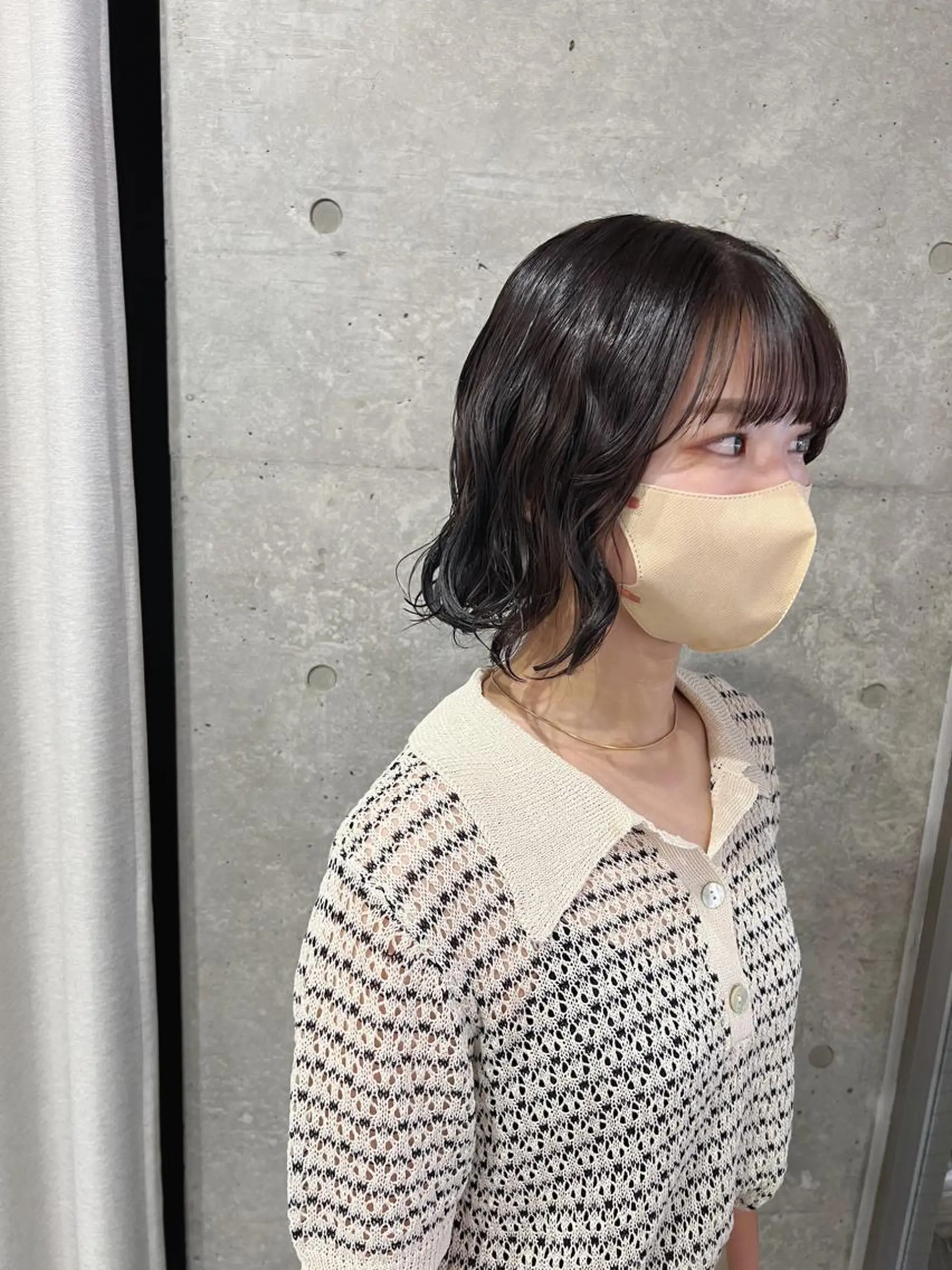 パーマ ボブパーマコテ巻き風 パーマNo1深江秀平のヘアスタイル