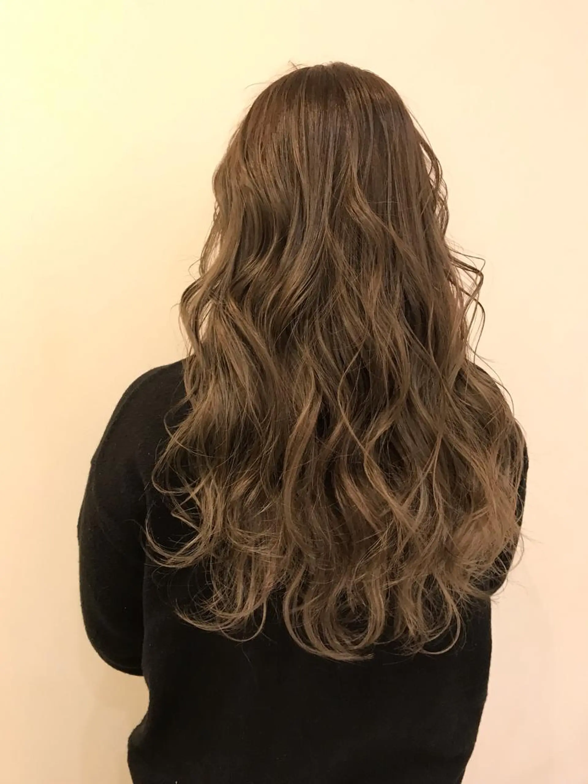 ロング カラー シールエクステ⭐️ オオミタクヤのヘアスタイル