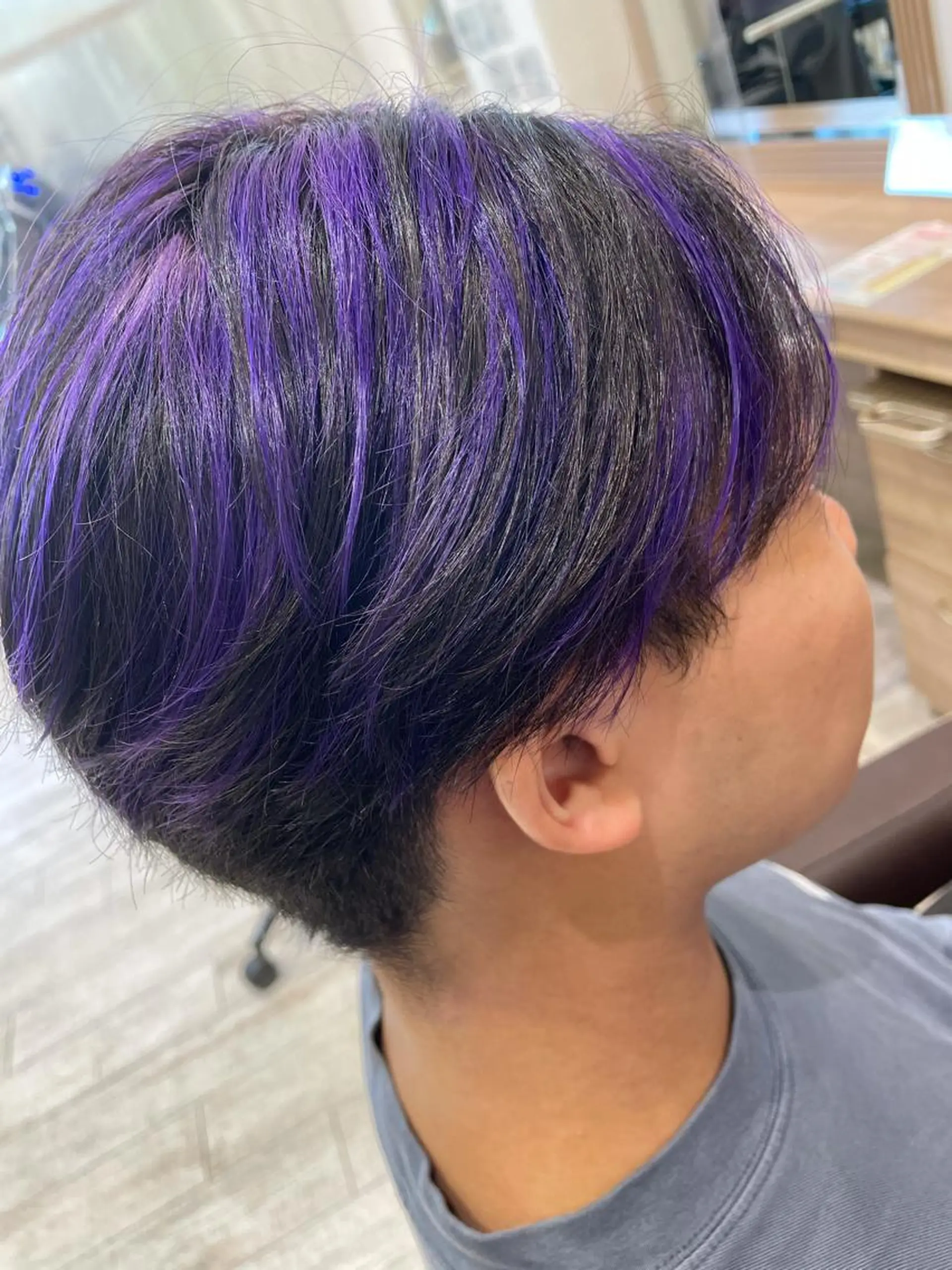 カラー メンズ ヘアカラー トリートメント 赤澤 海斗のヘアスタイル