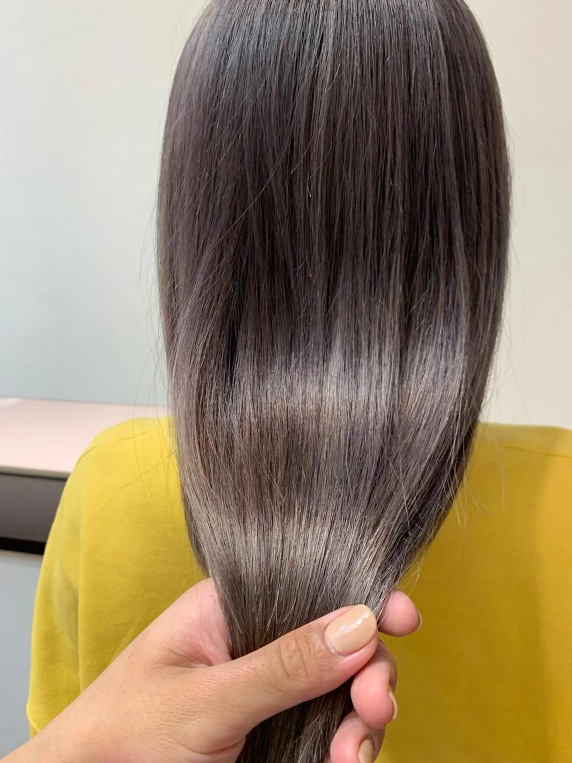 セミロング 縮毛矯正 トリートメント 韓国ヘア/レイヤー /大嶽佑馬のヘアスタイル