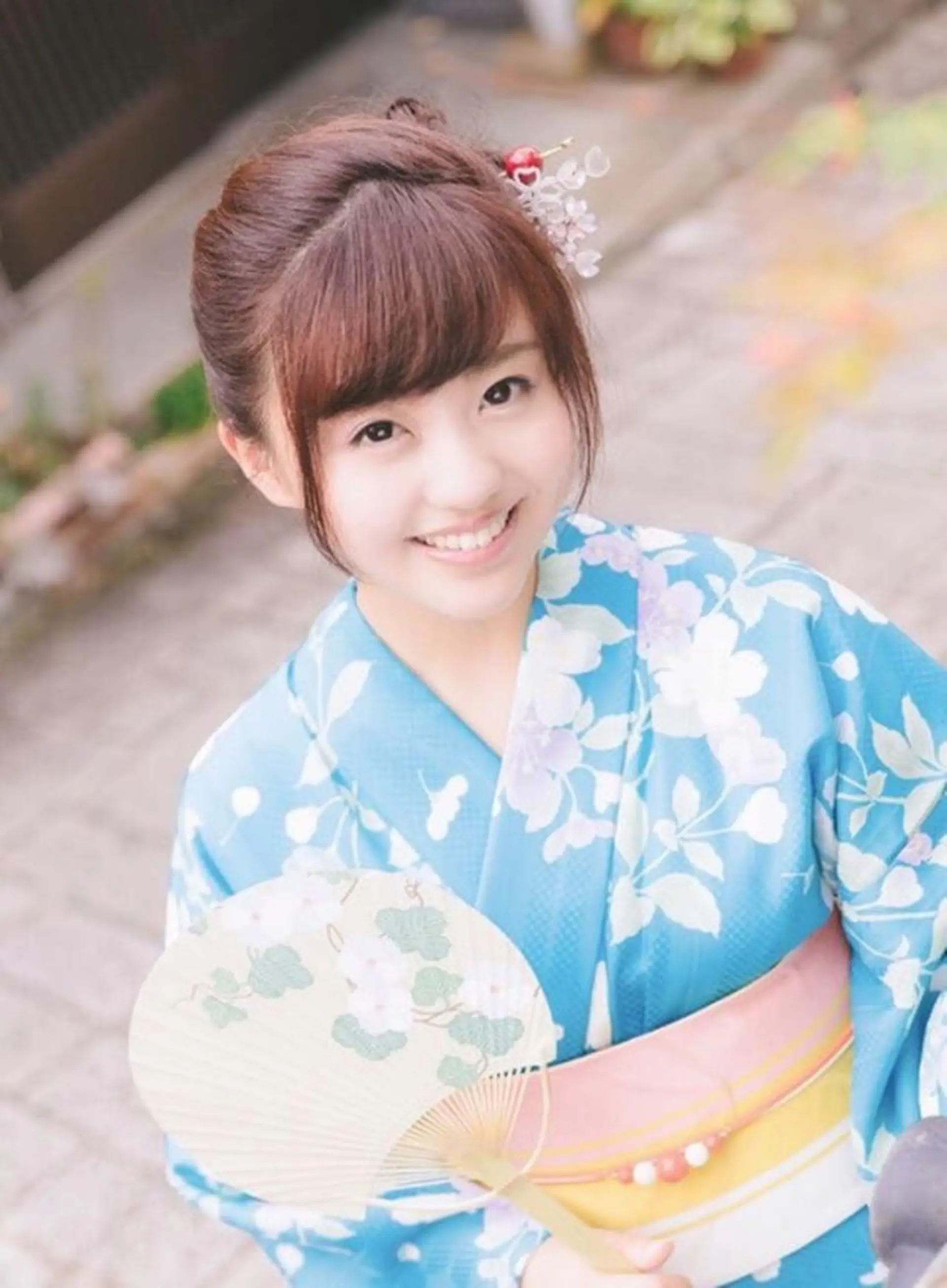 ミディアム 浴衣 グランパルティータ所属・石丸 洋子のヘアスタイル