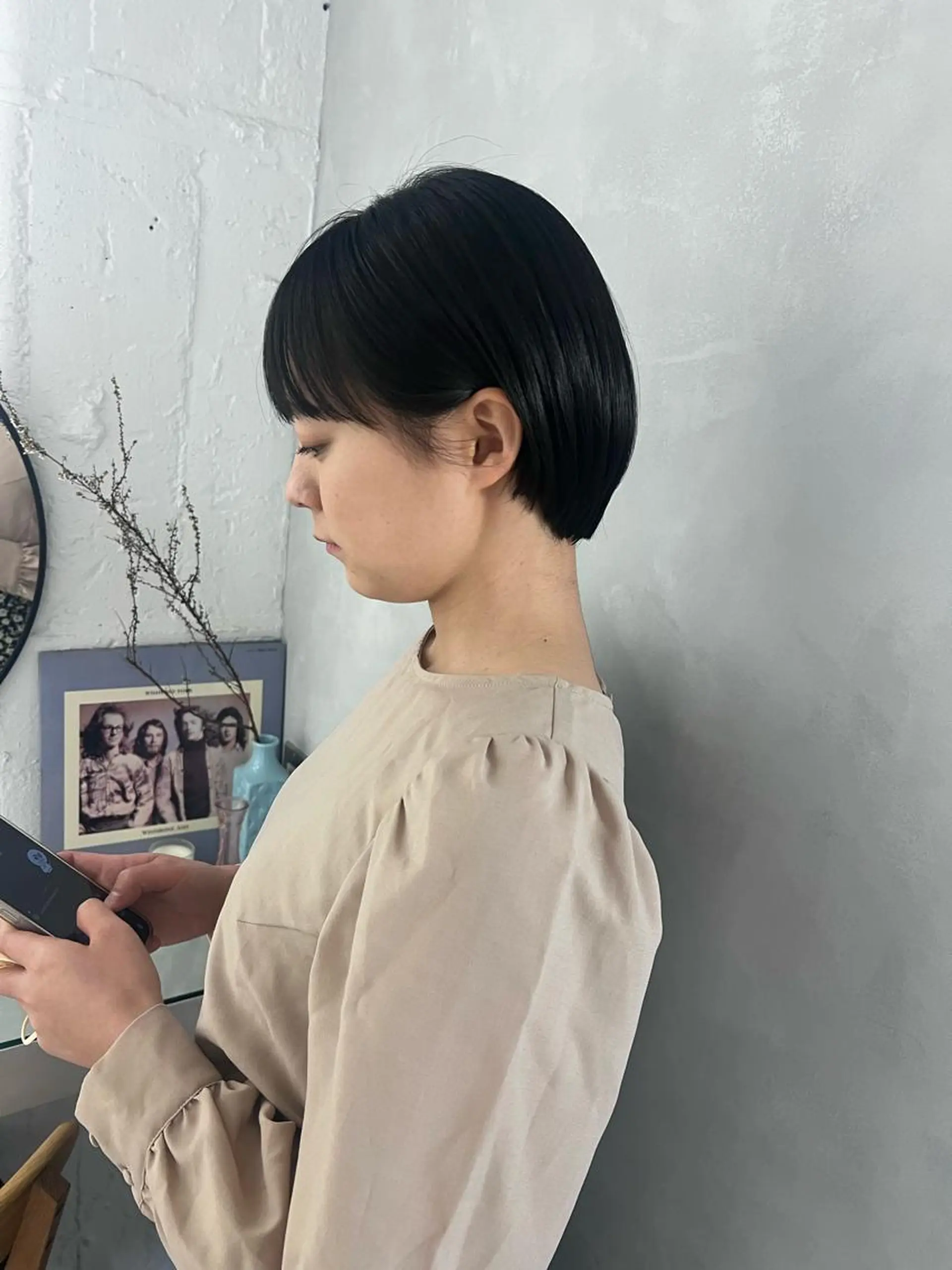 ショート foto所属・𝐁𝐋𝐔𝐄𝐓 /カット特化/新宿のヘアスタイル