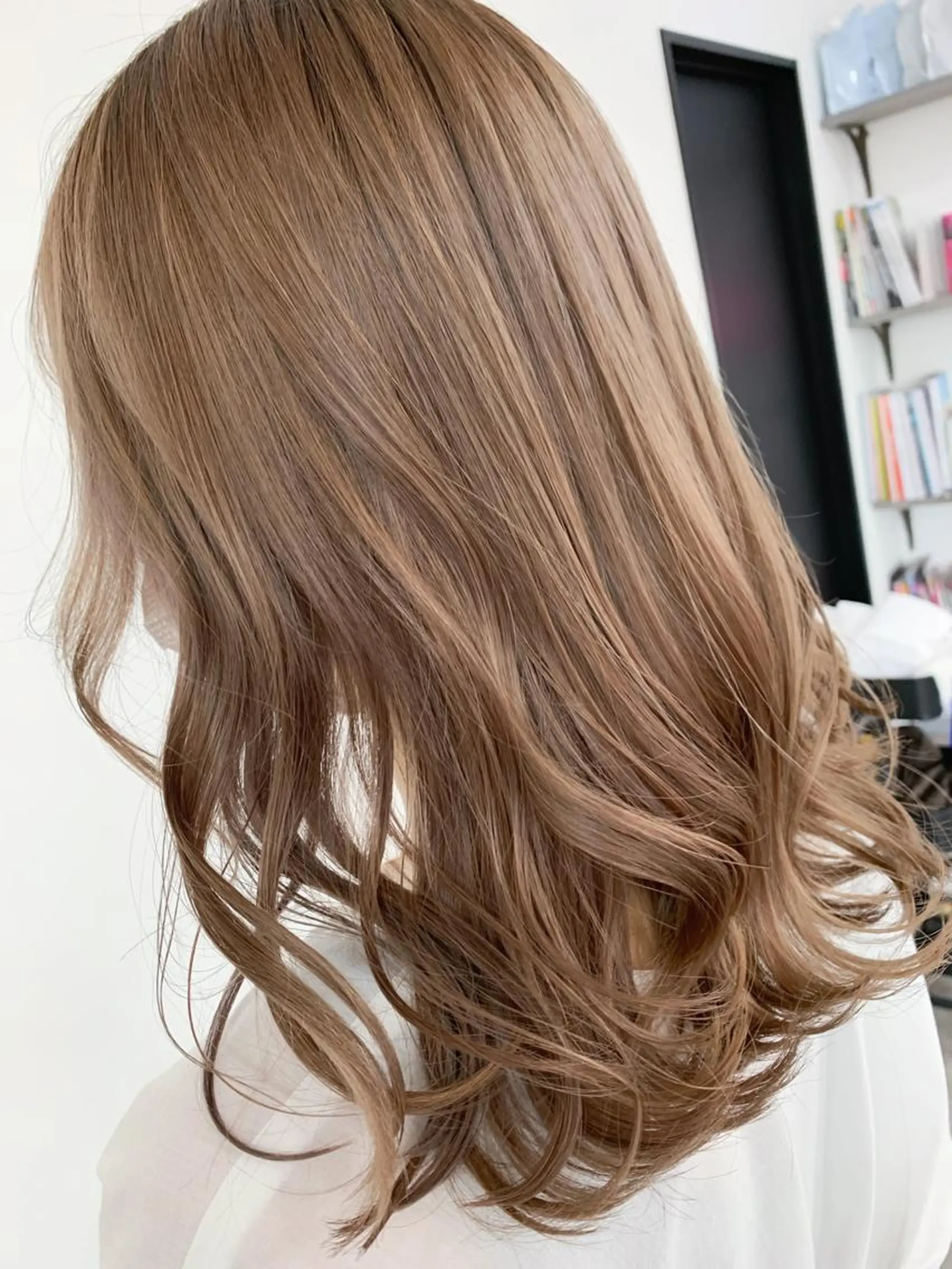 ロング ヘアカラー トリートメント 🥇近藤 恭輔🥇 Recharme新保のヘアスタイル