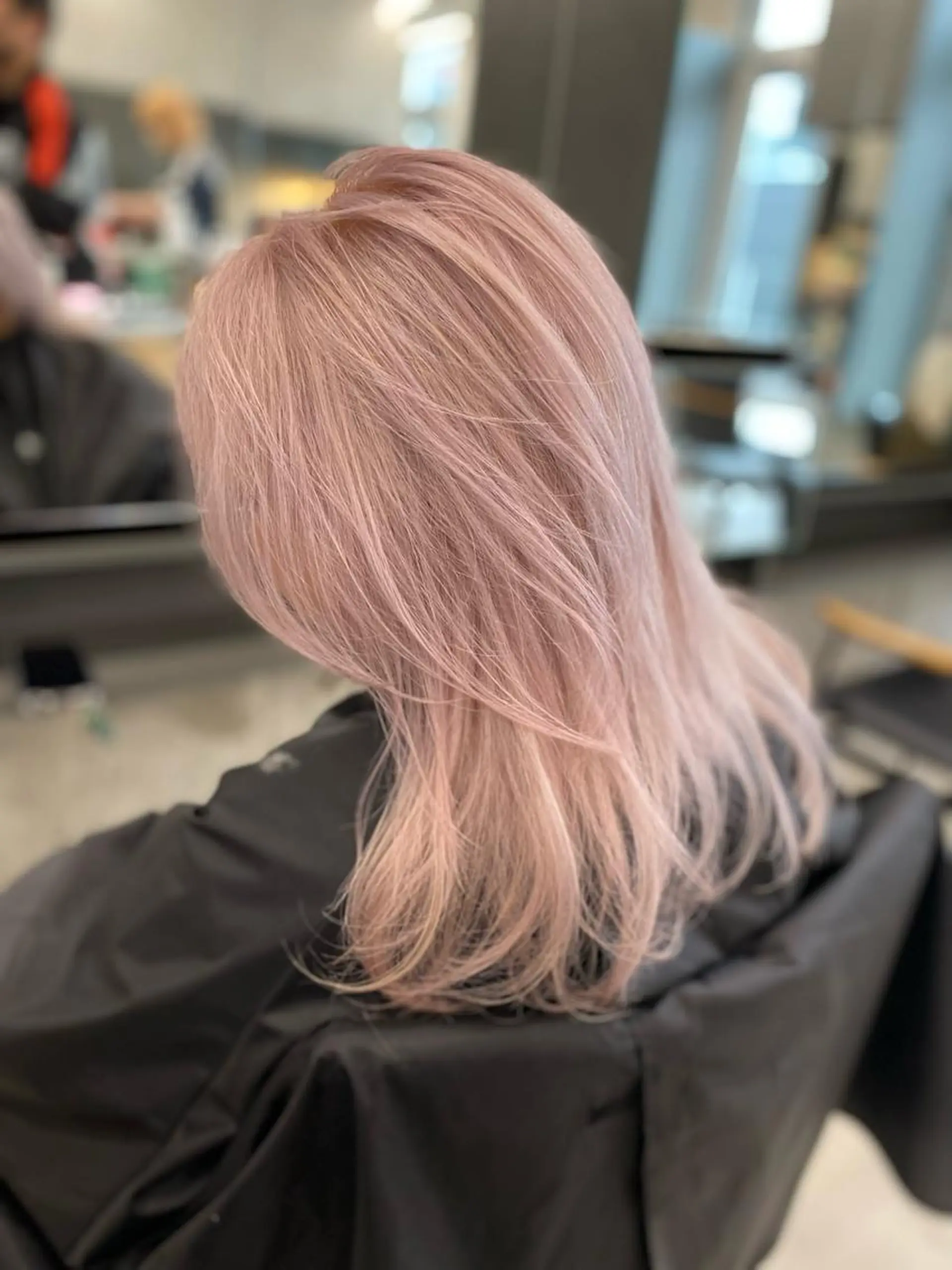 ミディアム カラー ヘアアレンジ ヘアカラー トリートメント mina 🌷のヘアスタイル