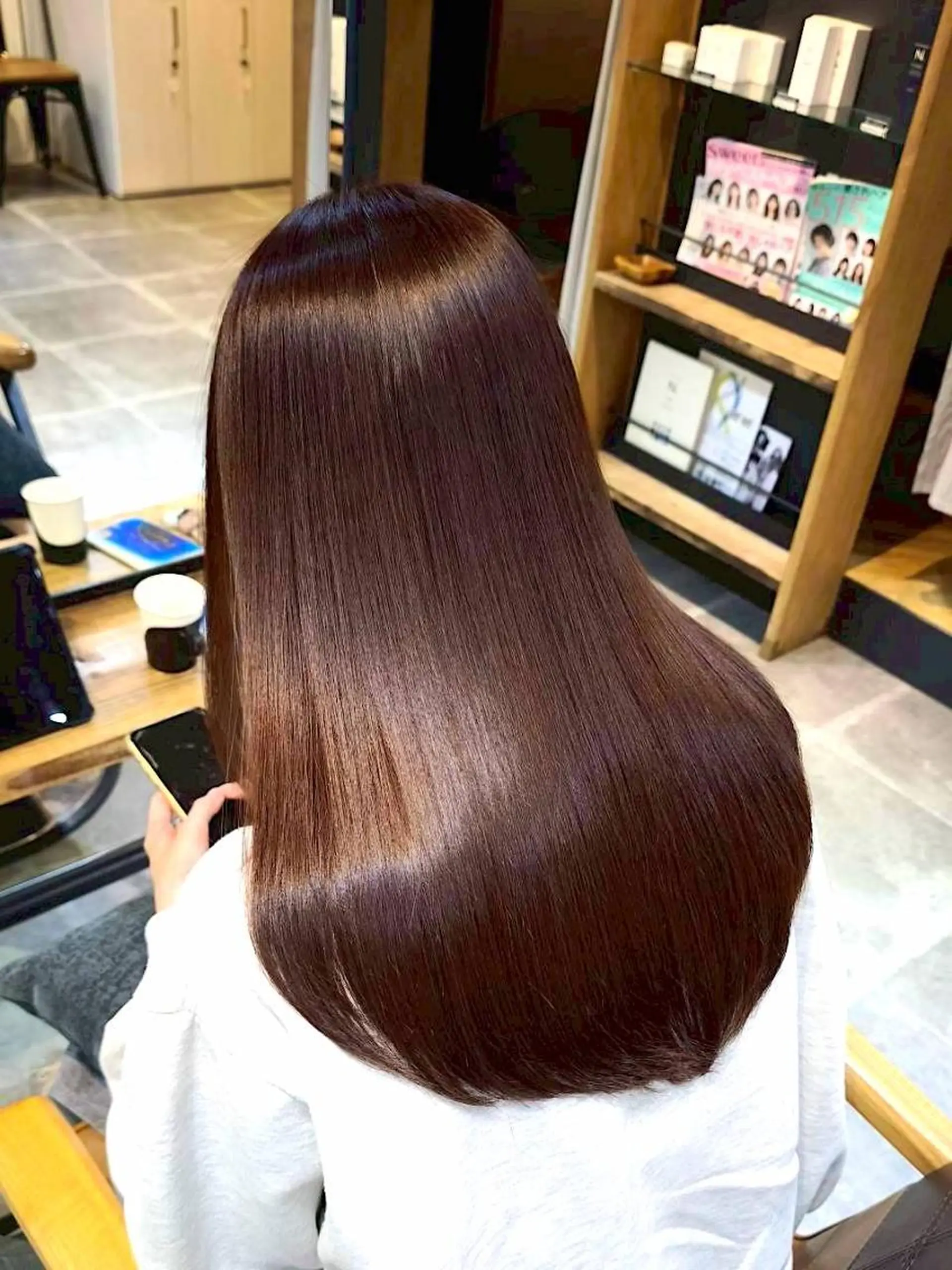 ロング カラー ショートボブ バレイヤージュ ブリーチ ダブルカラー ハイライトカラー カット ヘアカラー 縮毛矯正 トリートメント N° il duca 札幌のヘアスタイル