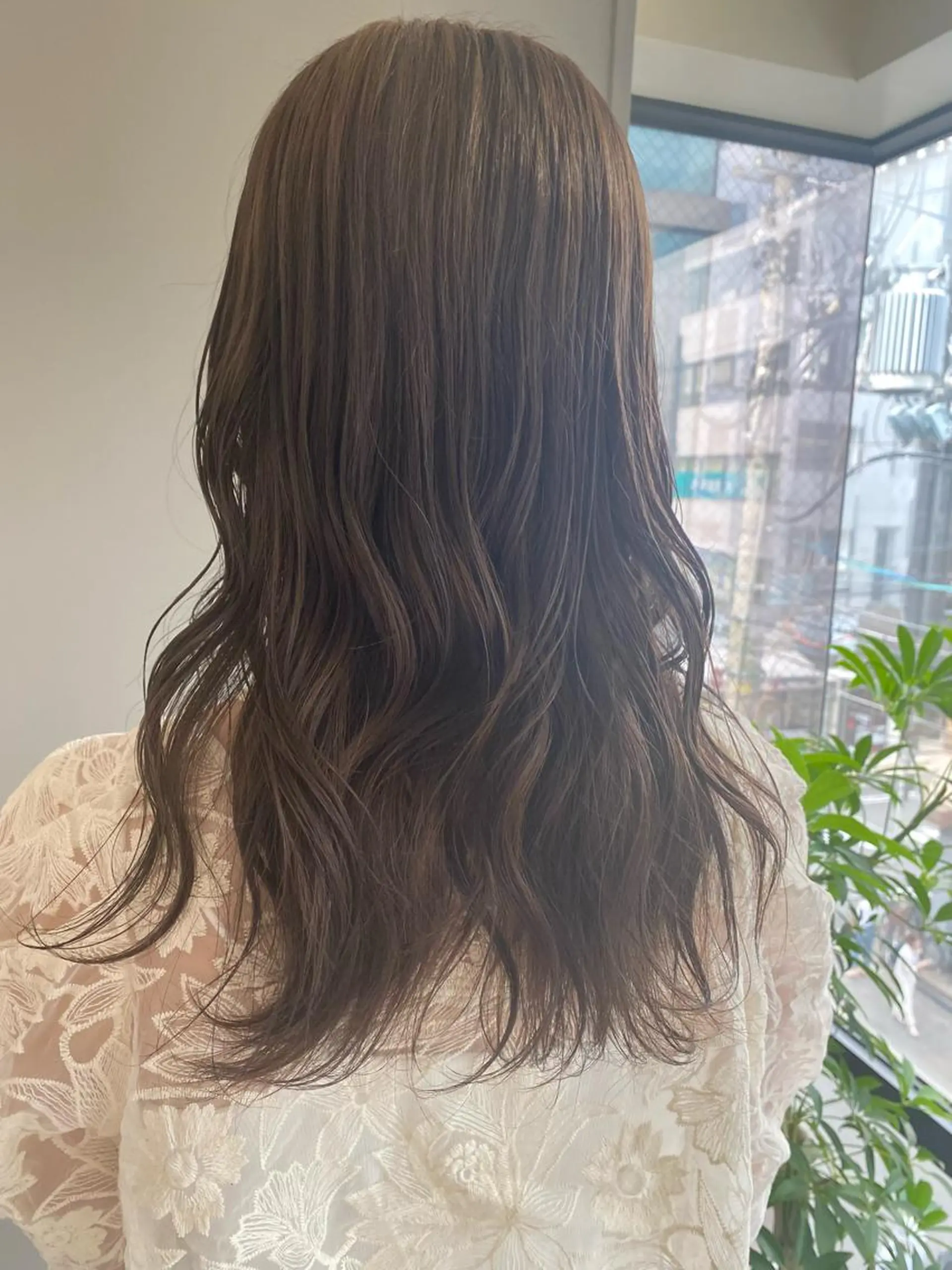 ロング カラー ヘアアレンジ ベージュカラー ヘアカラー ボブ /ニュアンス/ satomi🧸💖のヘアスタイル