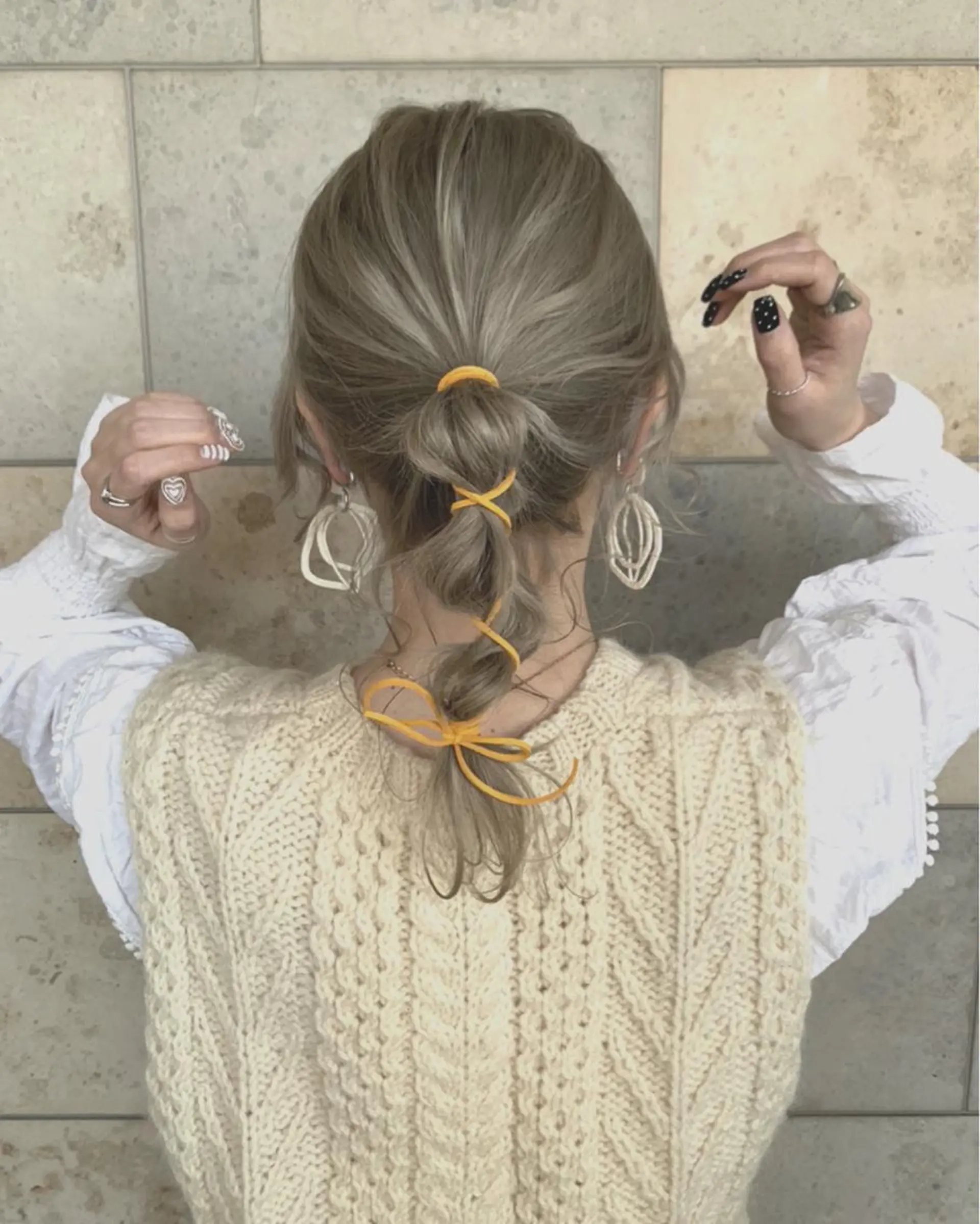 ミディアム カラー ヘアアレンジ REM 阿佐ヶ谷所属・REM【阿佐ヶ谷】 MEGUのヘアスタイル