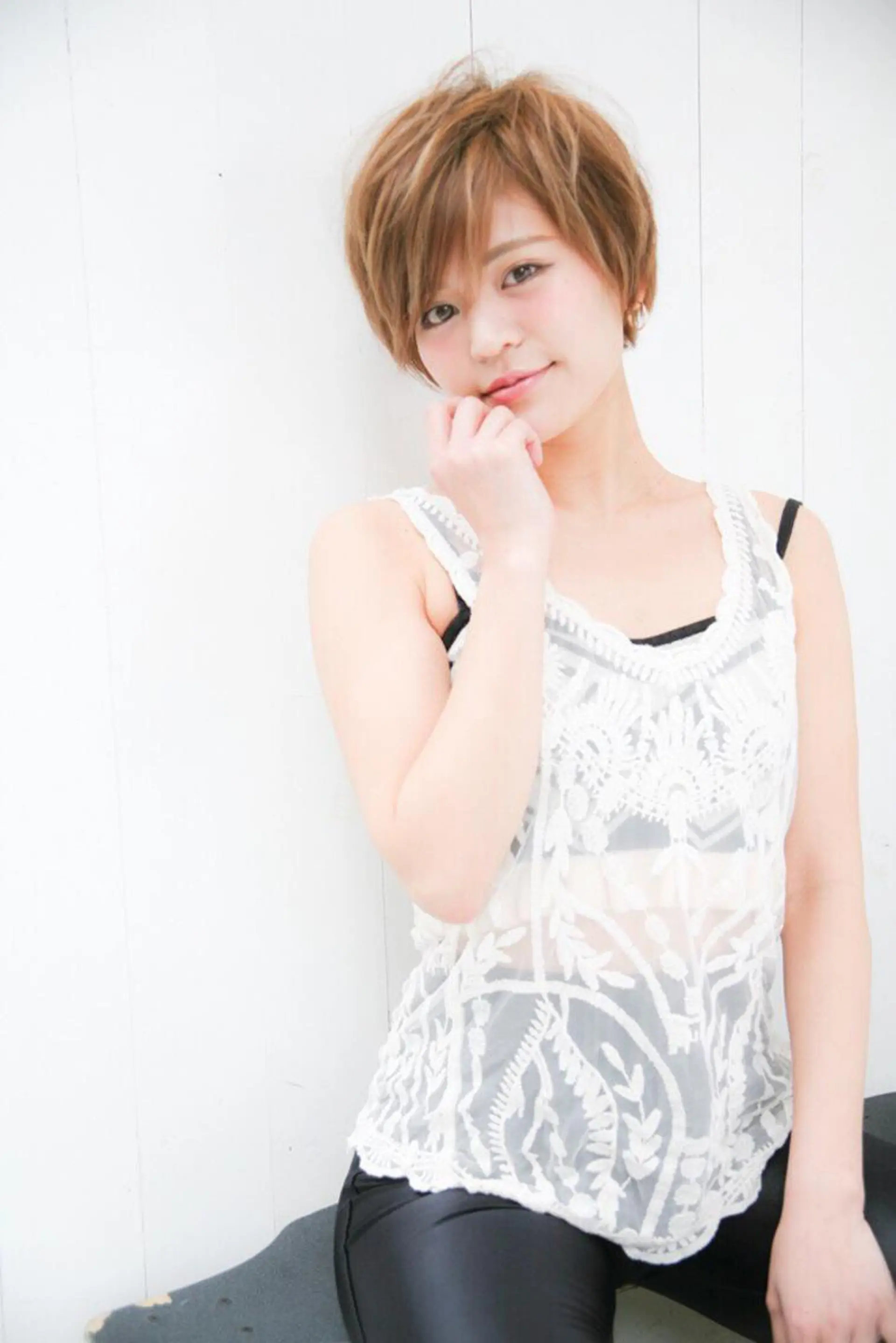 ショート hertim所属・髪質改善縮毛矯正 専門店のヘアスタイル