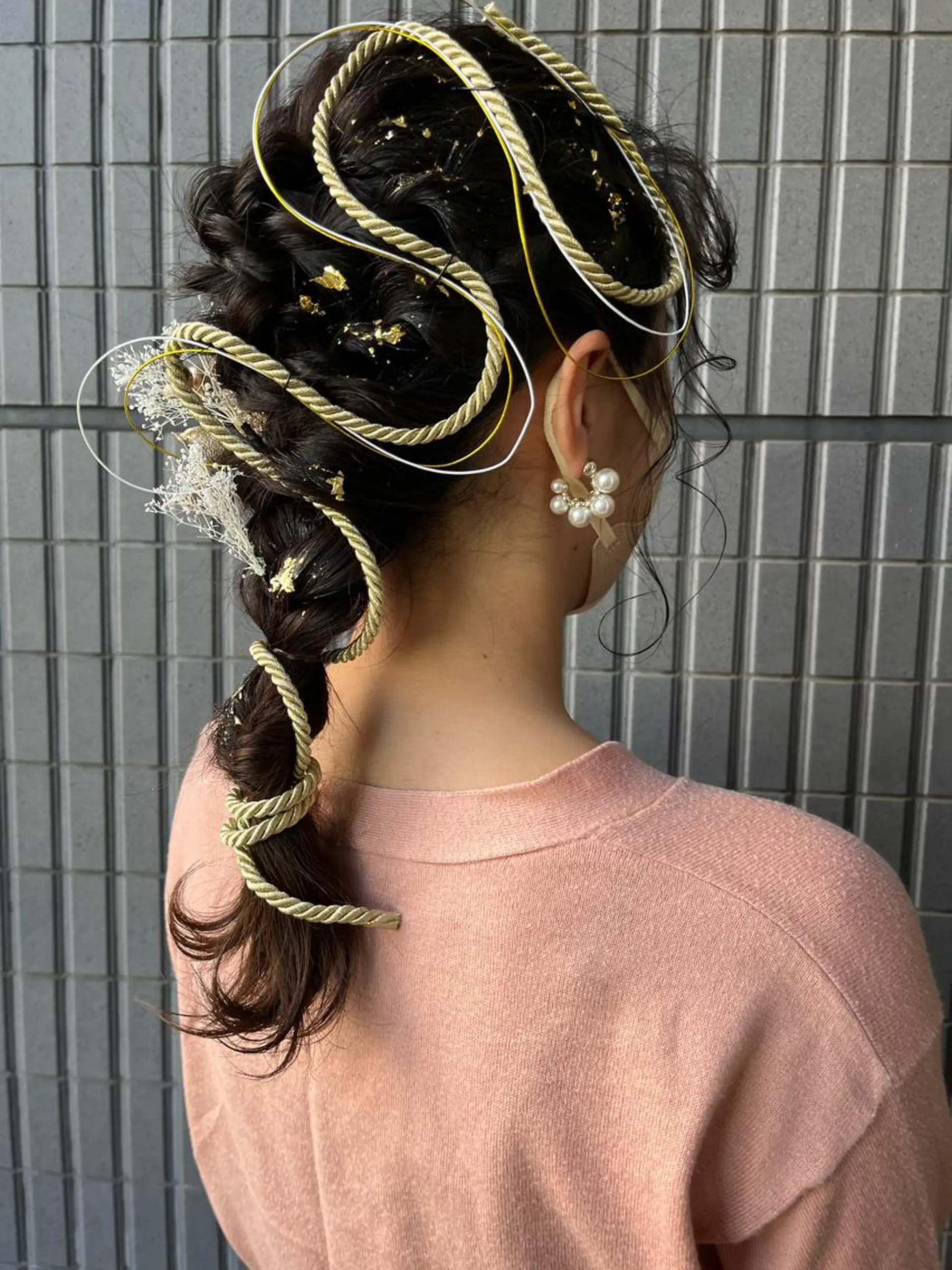 ロング ヘアアレンジ 松永 梨央のヘアスタイル