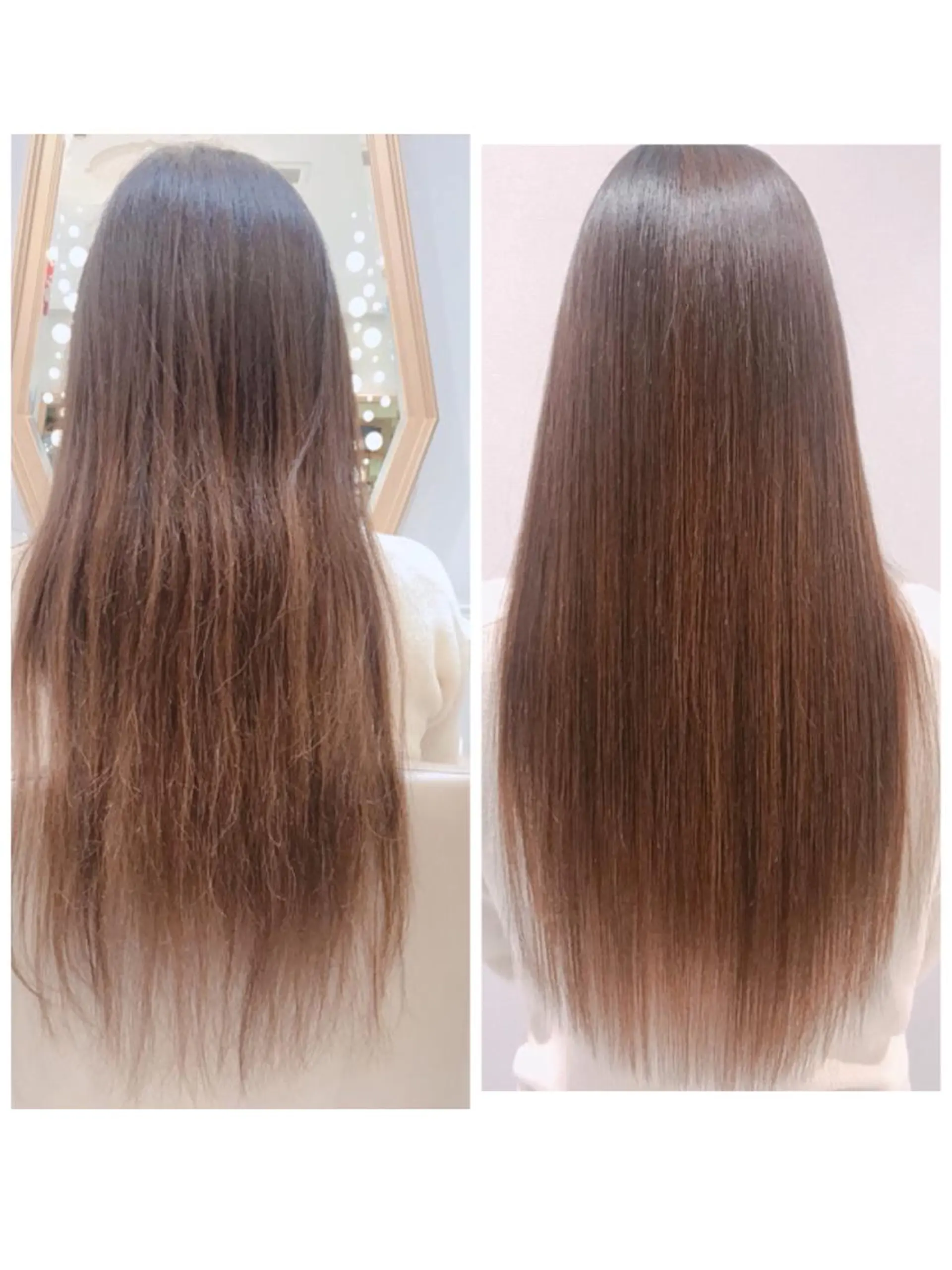 ロング パーマ 縮毛矯正 江崎 わか子のヘアスタイル