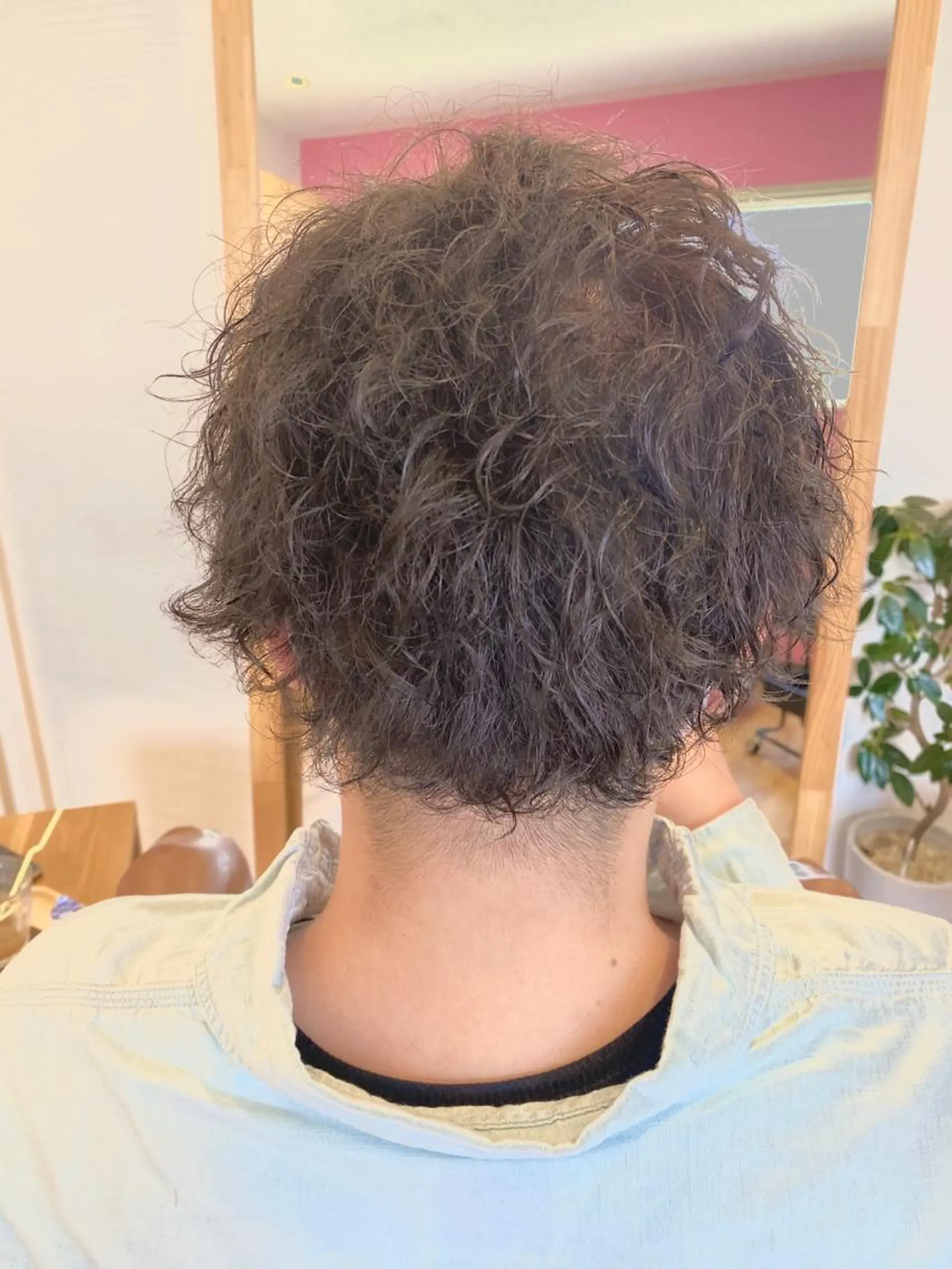 ショート カラー パーマ ヘアアレンジ メンズ Design Color🐰アユミのヘアスタイル