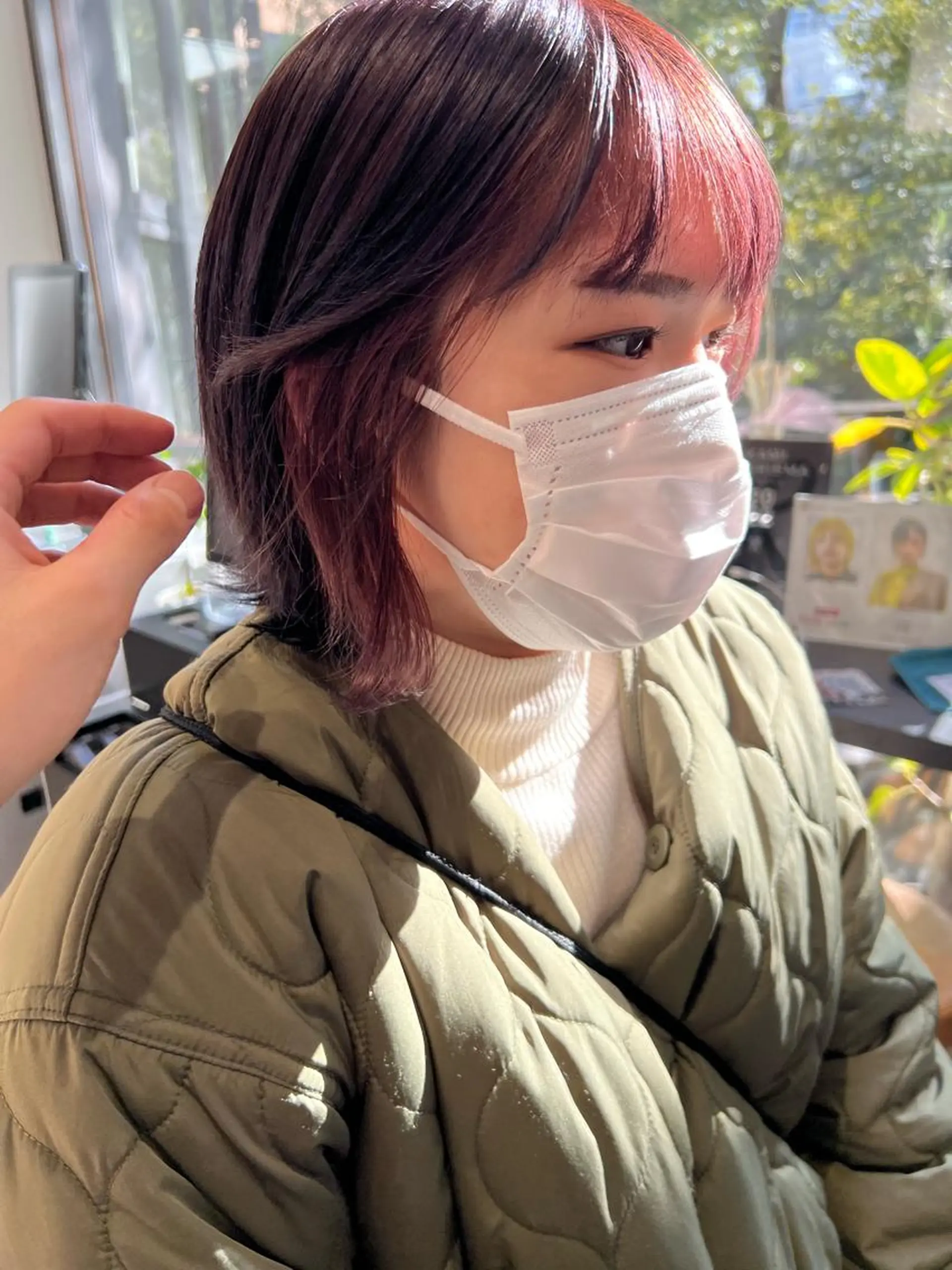 ショート i.osaka所属・たつ/レイヤーカット 顔周り/髪質改善のヘアスタイル