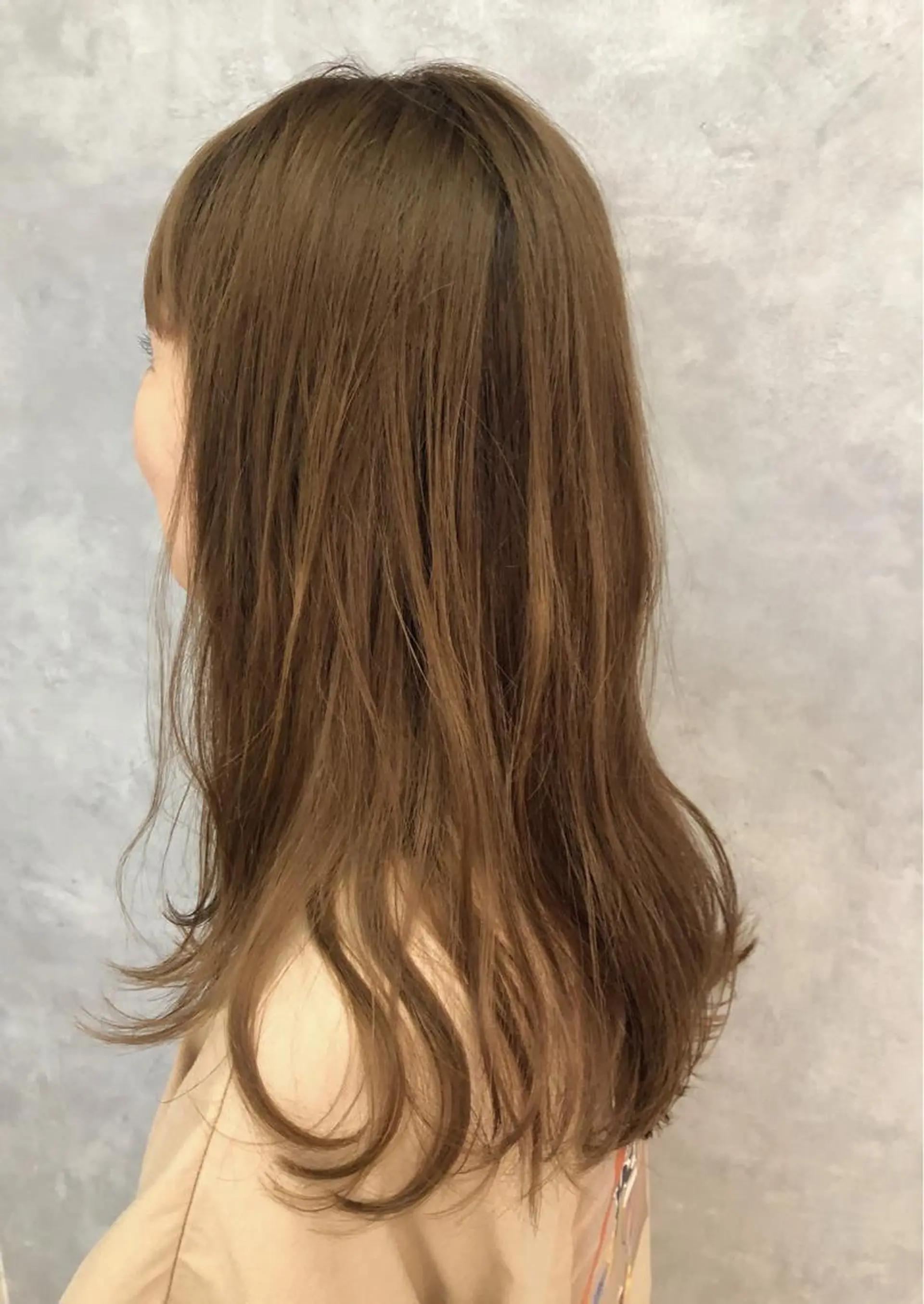 ロング カラー ヘアカラー トリートメント 五月女 隼人のヘアスタイル