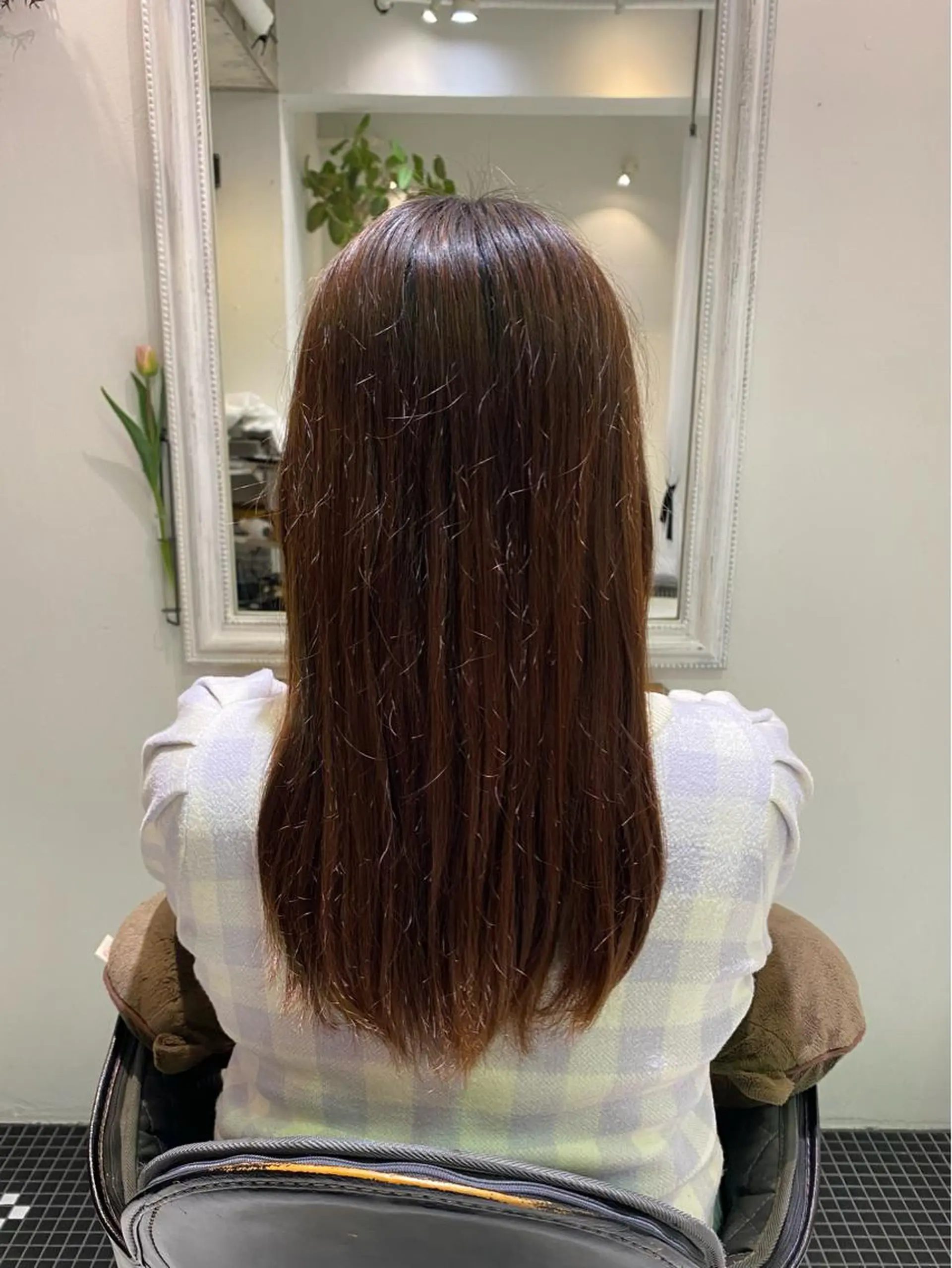 ミディアム カラー ducha所属・DUCHA Tomida naoのヘアスタイル