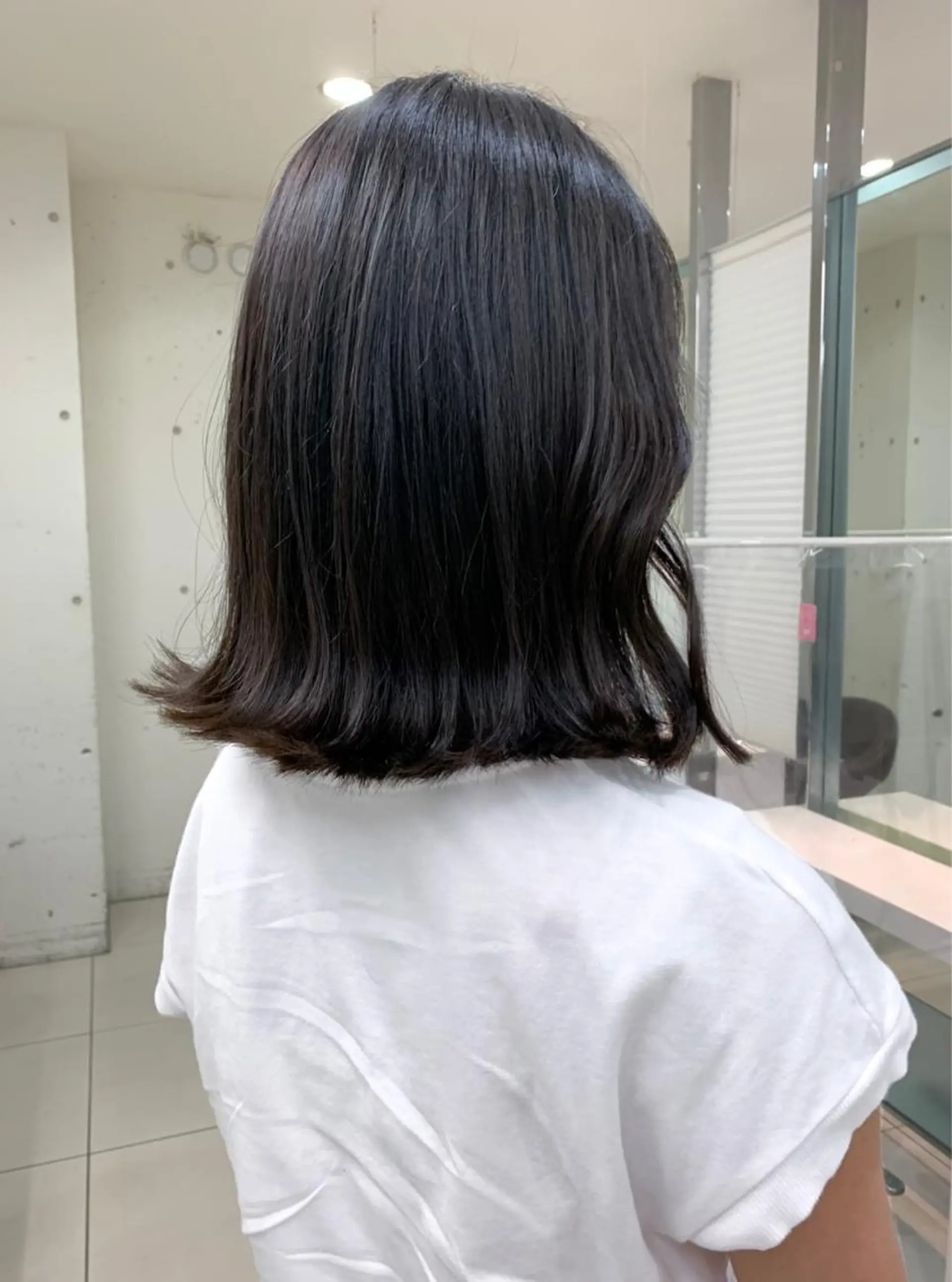 ミディアム カラー 原宿パーマ kazuのヘアスタイル