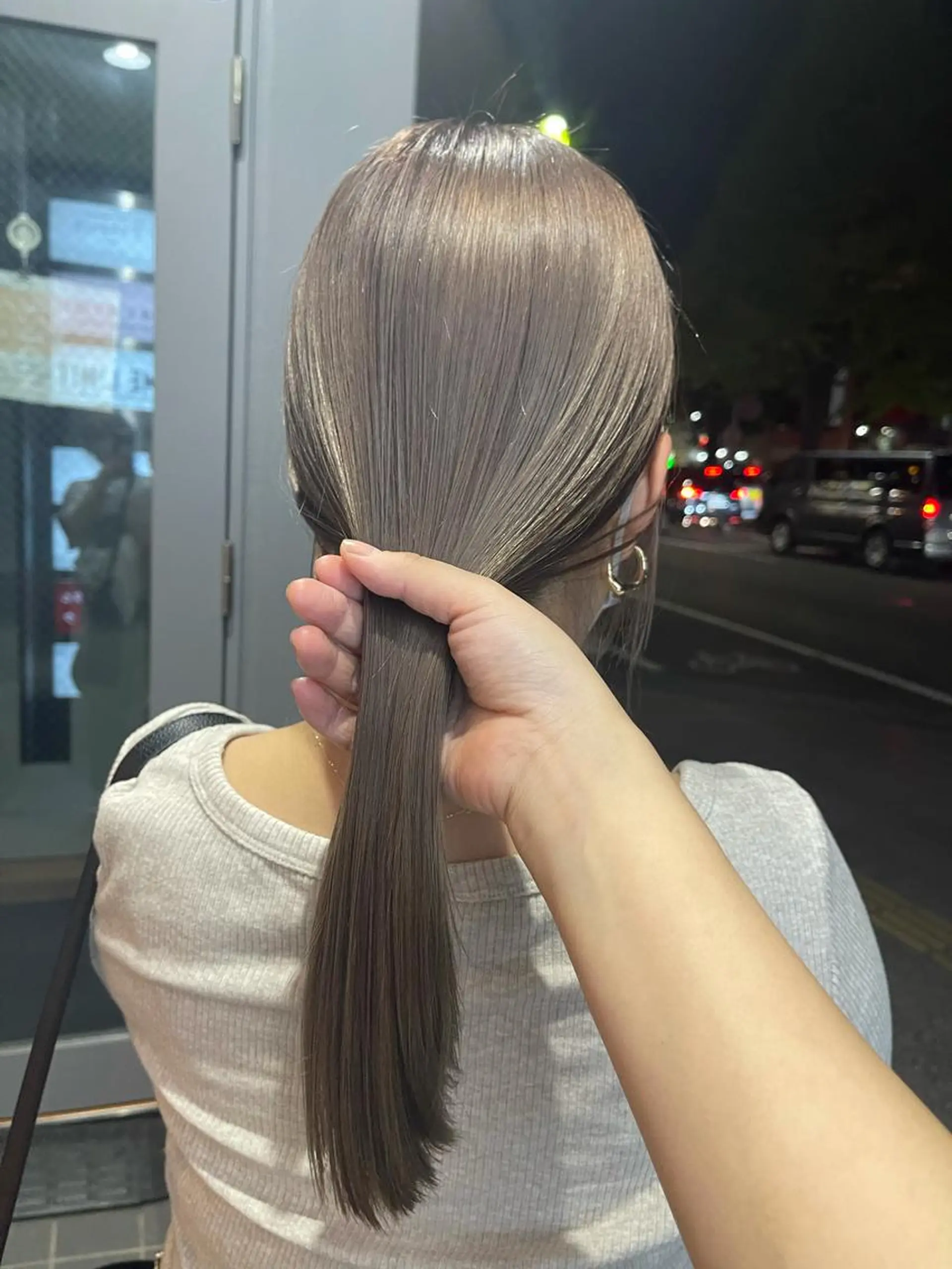 ロング LAME所属・RU NAのヘアスタイル