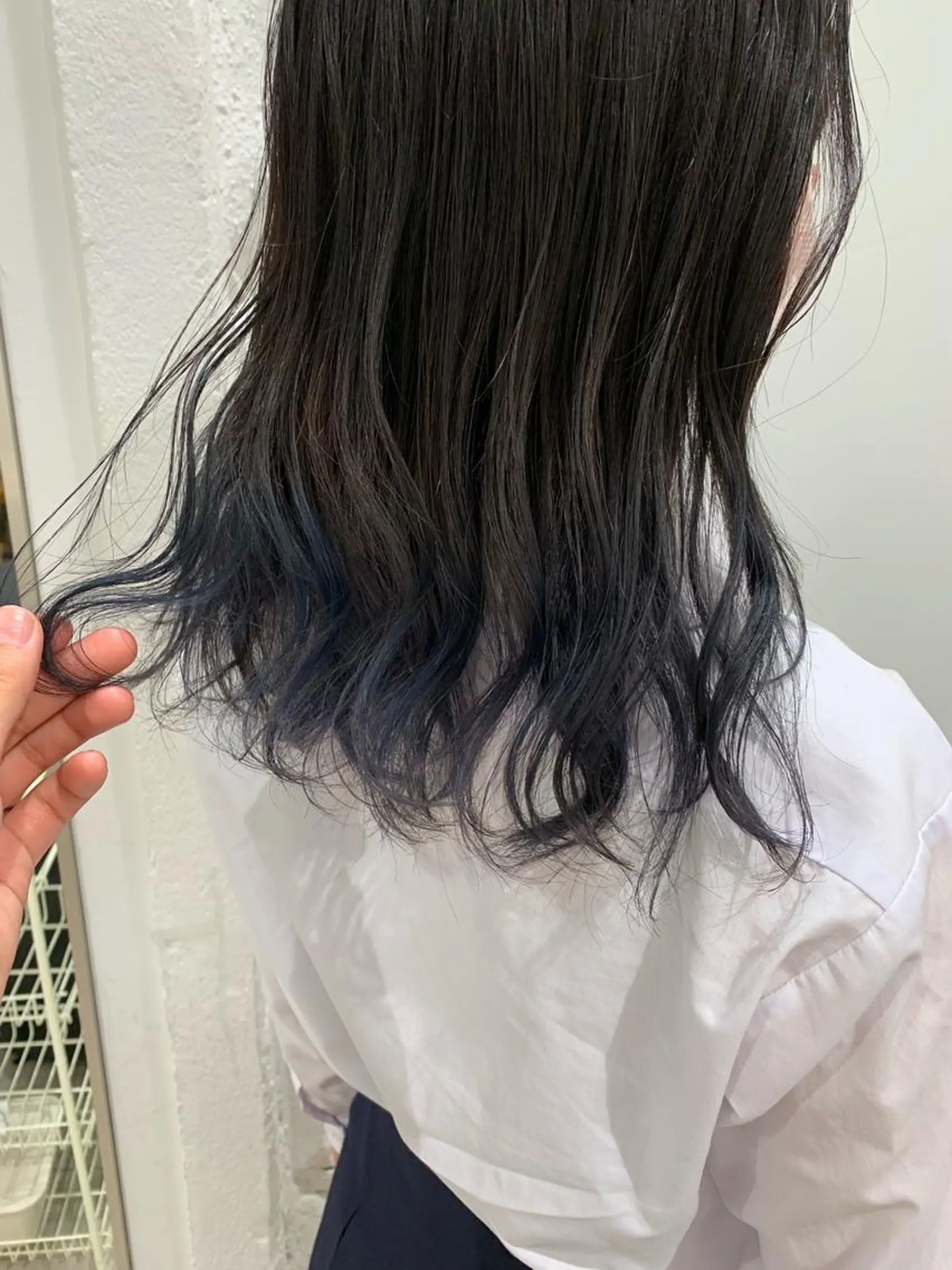 セミロング カラー ヘアアレンジ 🫧透明感カラー/ ボブ/小笠原汐海🪽のヘアスタイル