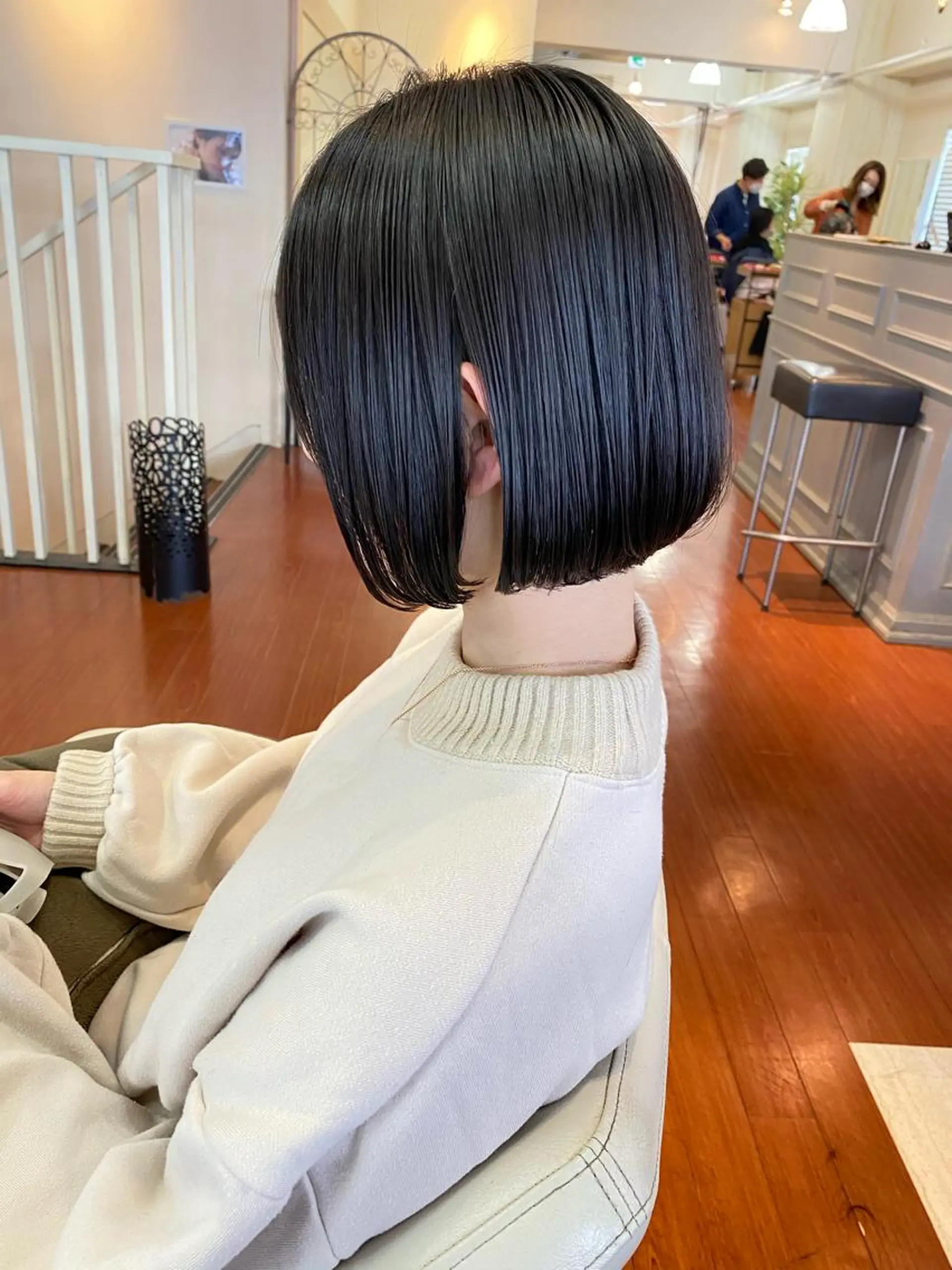 ショート カラー ボブ ヨシダ トオルのヘアスタイル