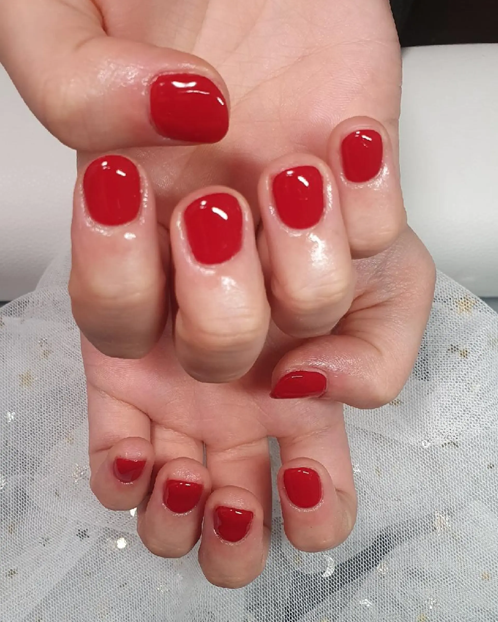 ネイル 赤色 Salon de dahan所属・SALON DE DAHANのネイルデザイン