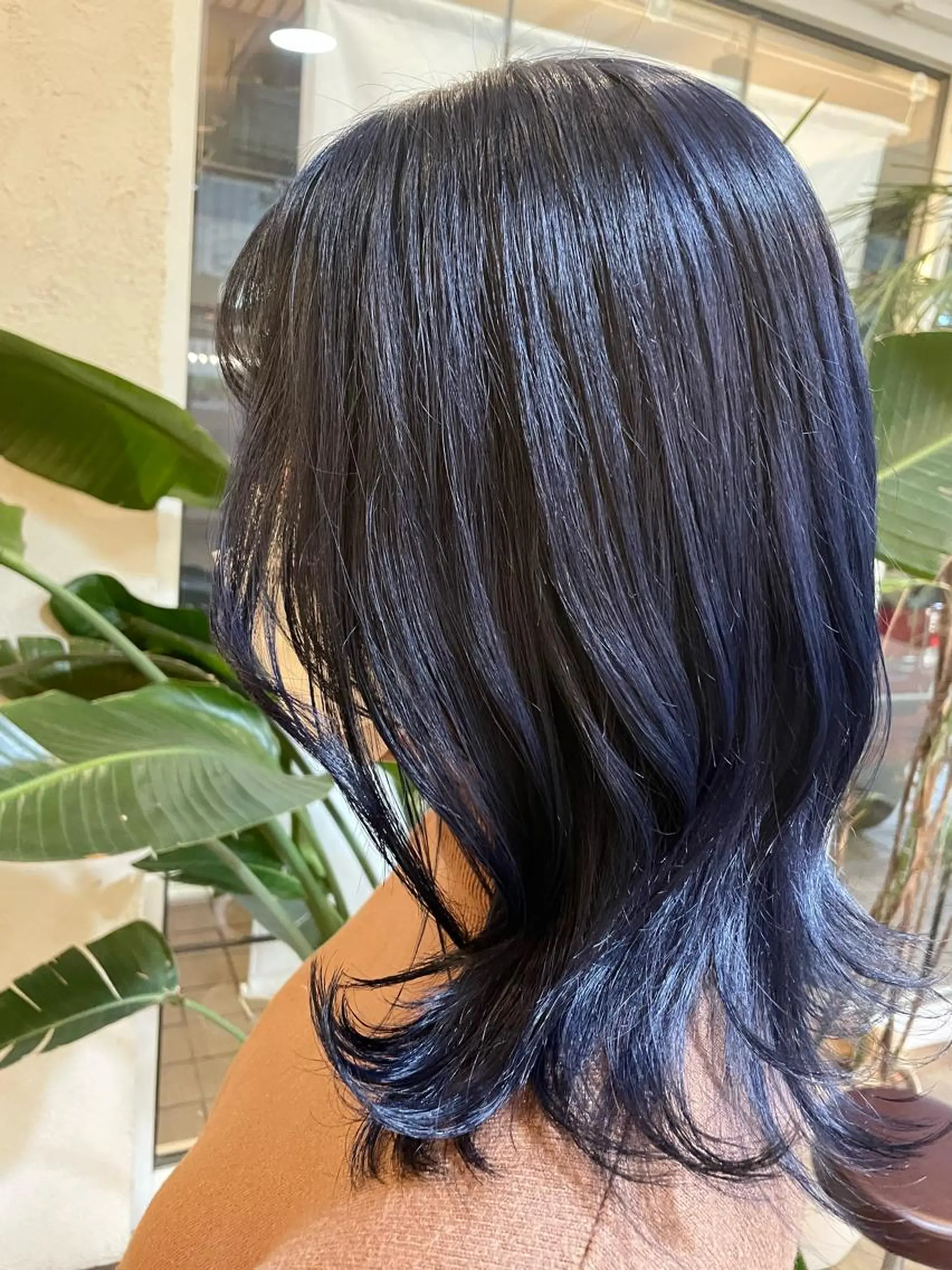 ミディアム カット ヘアカラー トリートメント しもかわ かほのヘアスタイル