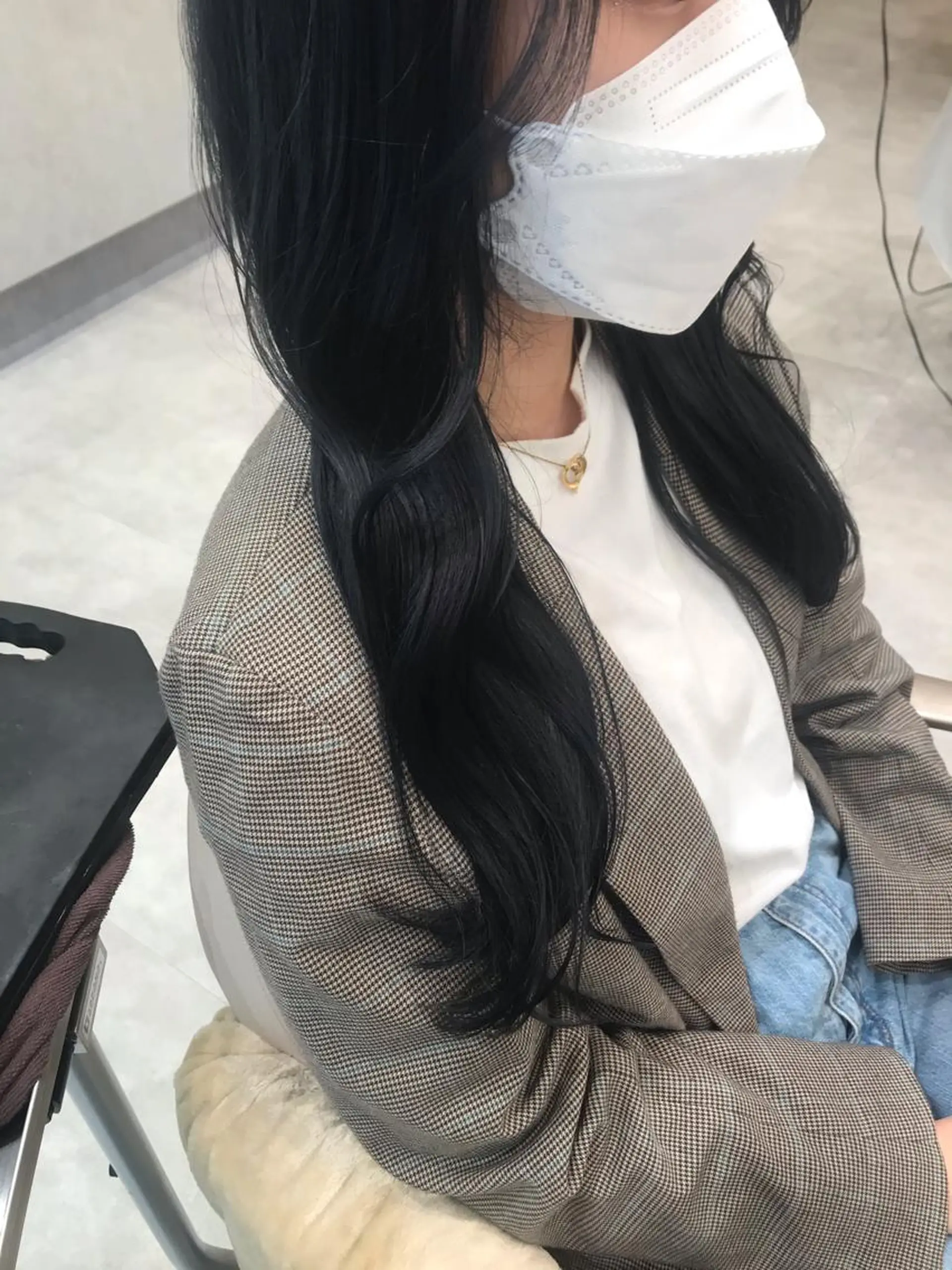 ロング カラー 木野田 萌のヘアスタイル