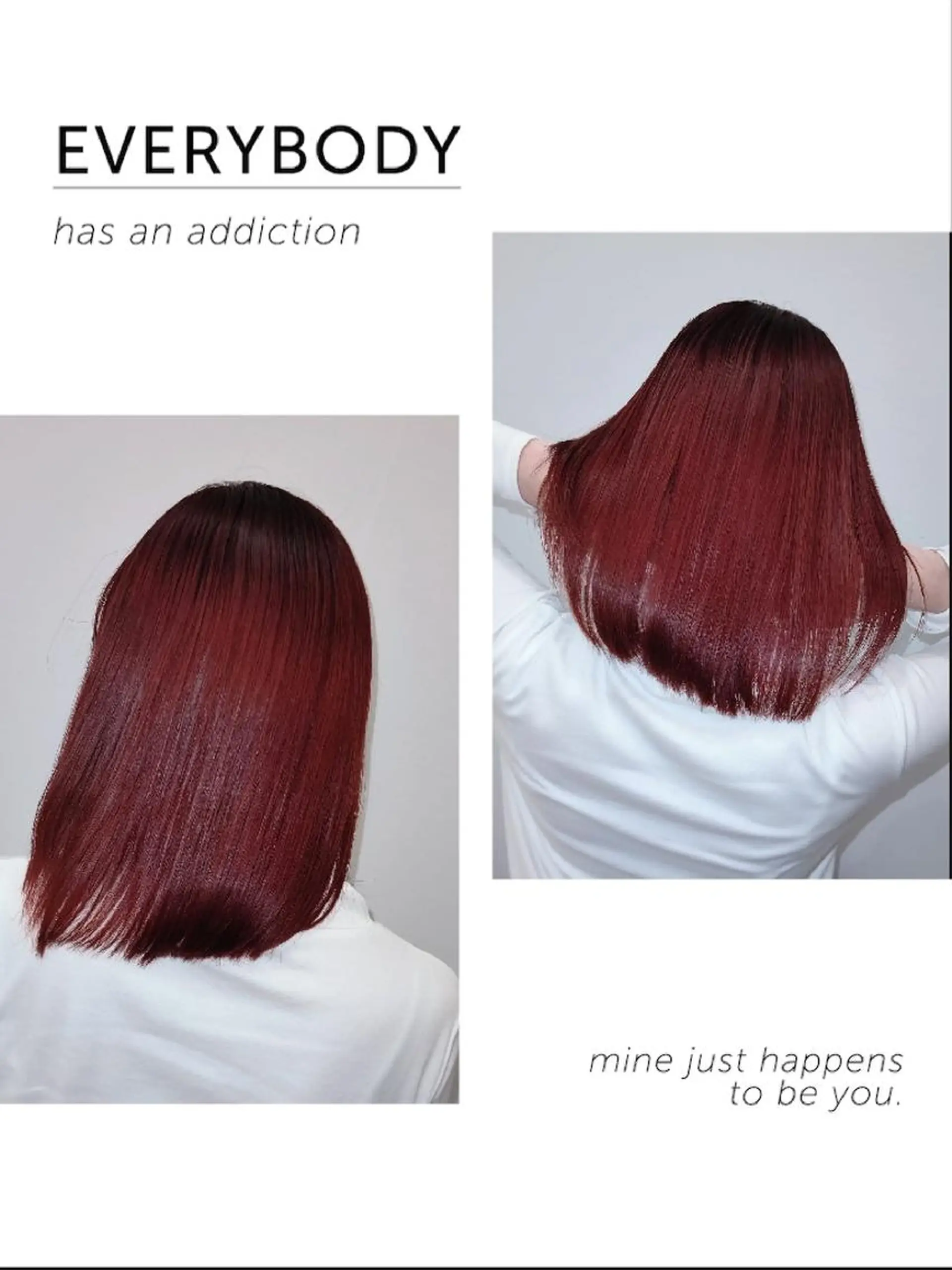 ミディアム カラー ヘアアレンジ ブリーチ ボルドーカラー カシス ダブルカラー ヘアカラー 🩶ハイライトカラー 🩶ASH西葛西鈴木のヘアスタイル