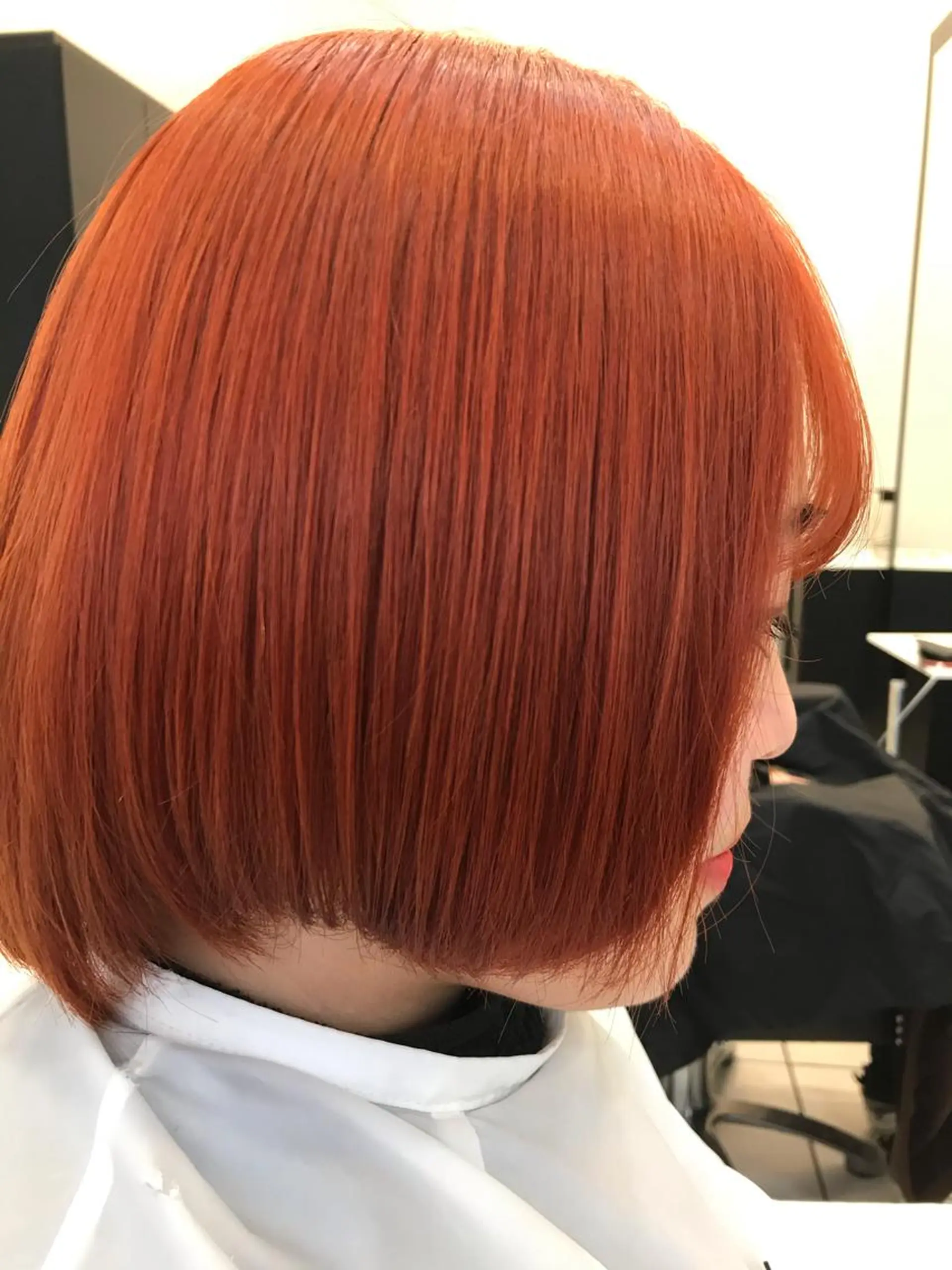 ショート YASU🍎CUT 赤系カラー/ヘアケアのヘアスタイル