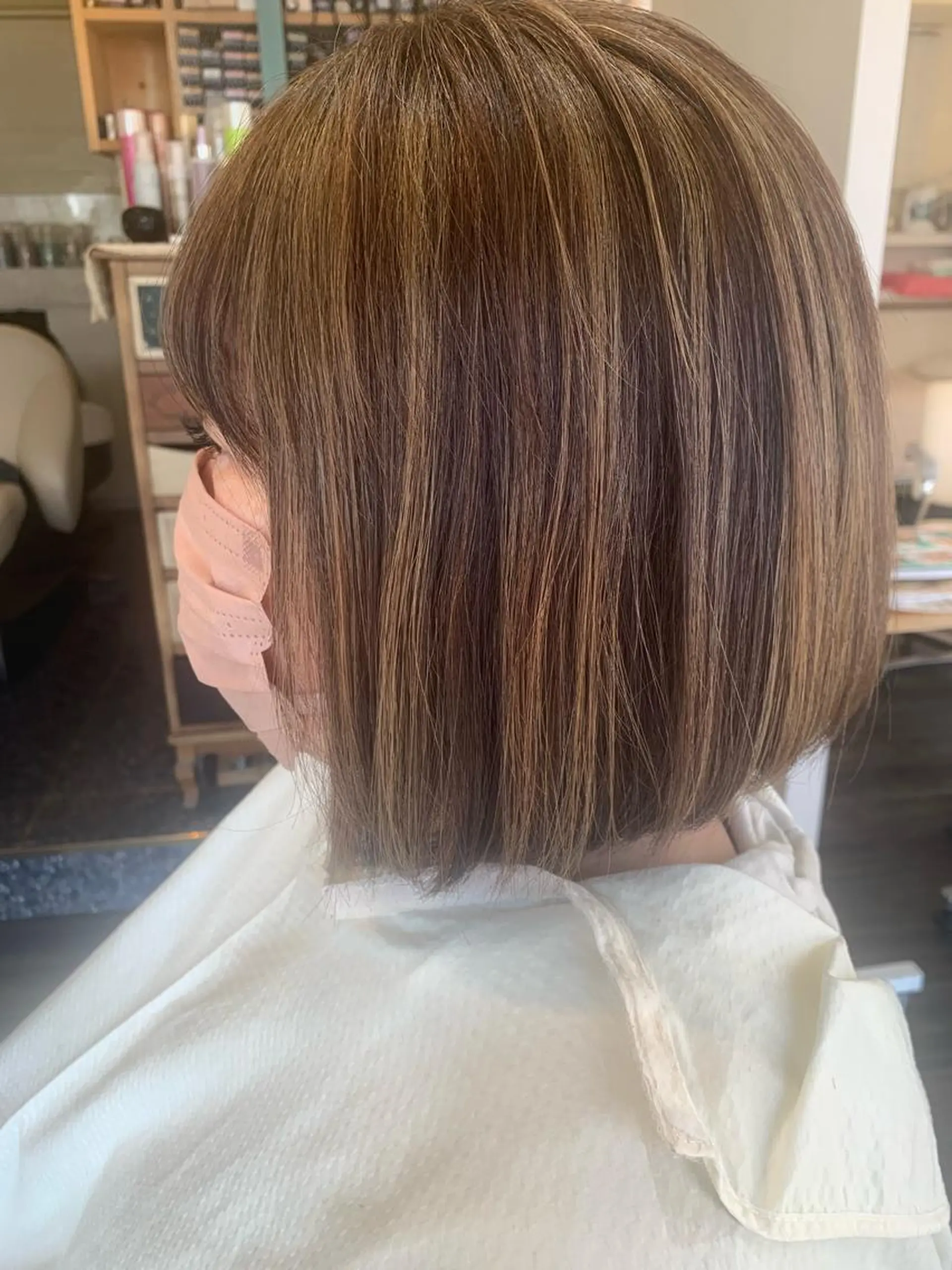 セミロング カラー ヘアカラー DiMPlE  ディンプル所属・🌸スタイリスト 山浦美恵のヘアスタイル