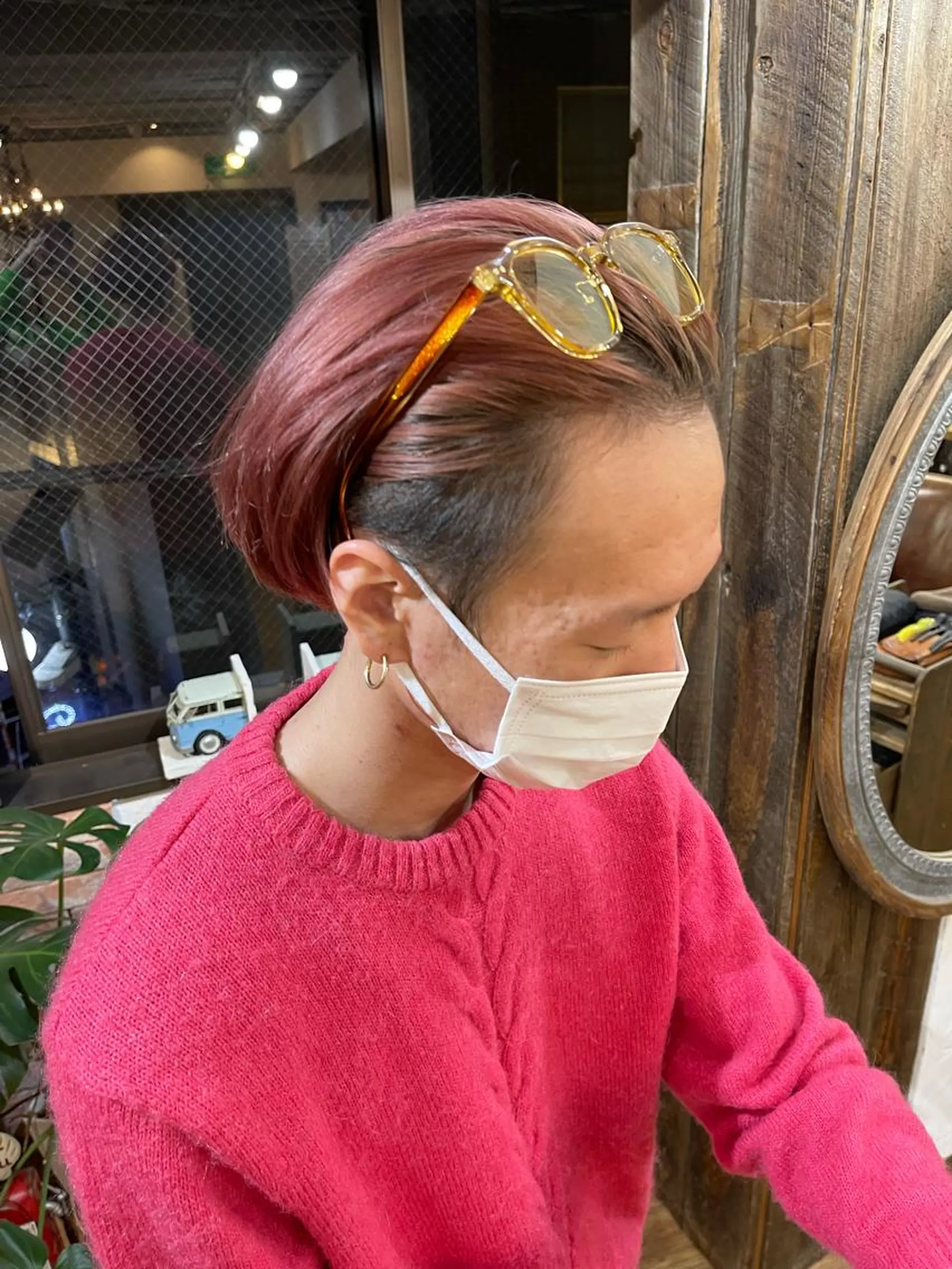 カラー メンズ 180° OneEightyDegrees 中目黒所属・Himari 【ハイトーンカラー】のヘアスタイル