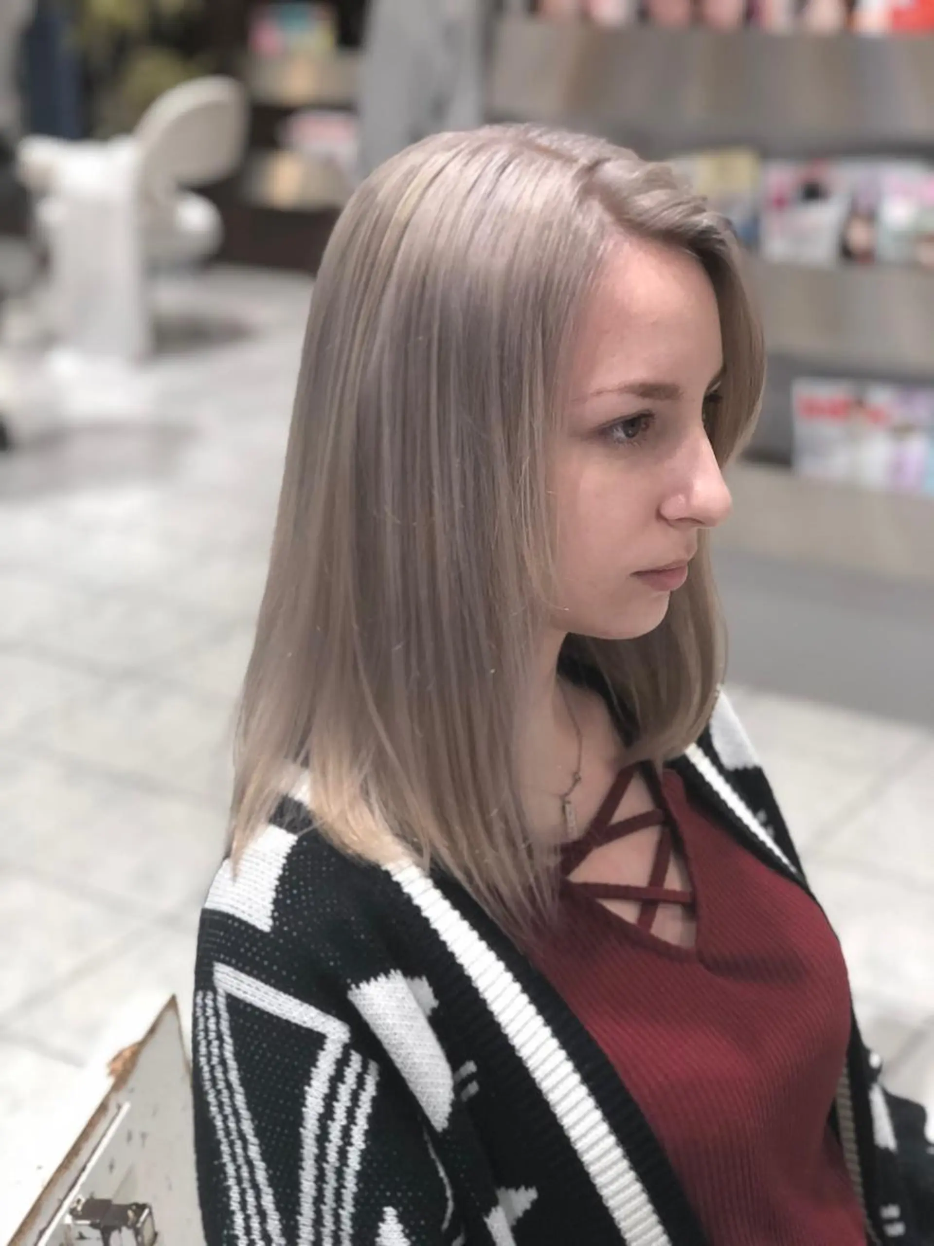 ロング カラー クーポン お試し価格有り！のヘアスタイル